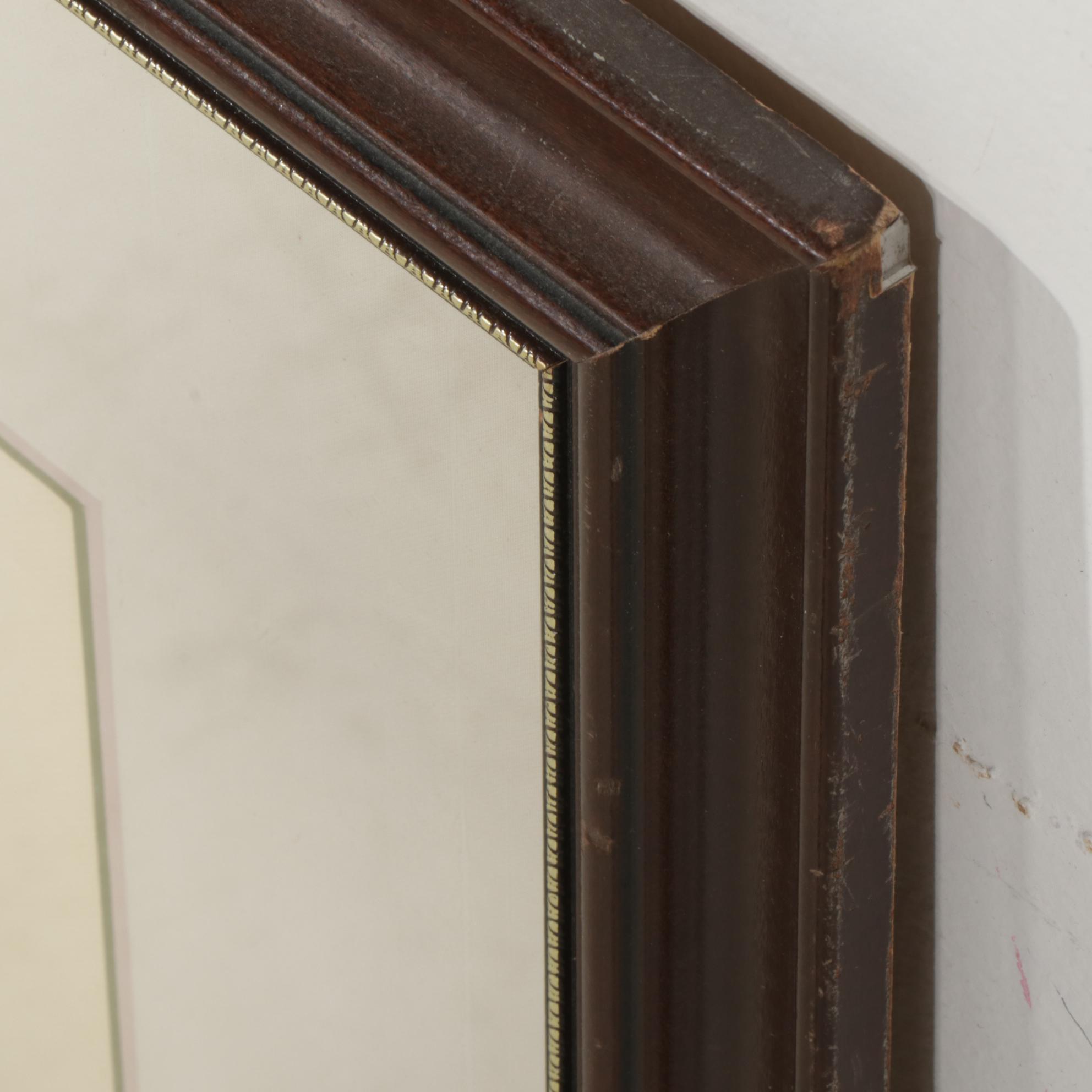 Sherry Masters Oil Painting of Bucolic Pond, Late 20th Century