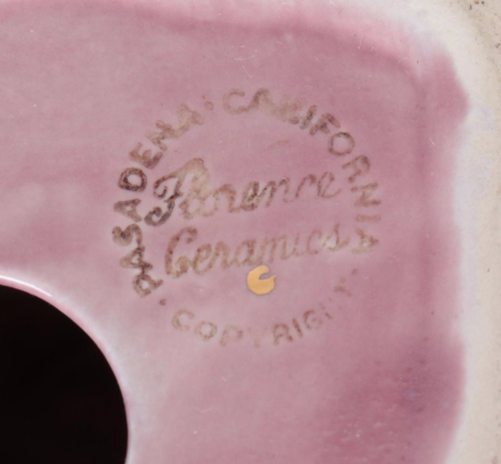 Erphila Elephant with Florence Ceramics Figurines, Mid-20th Century