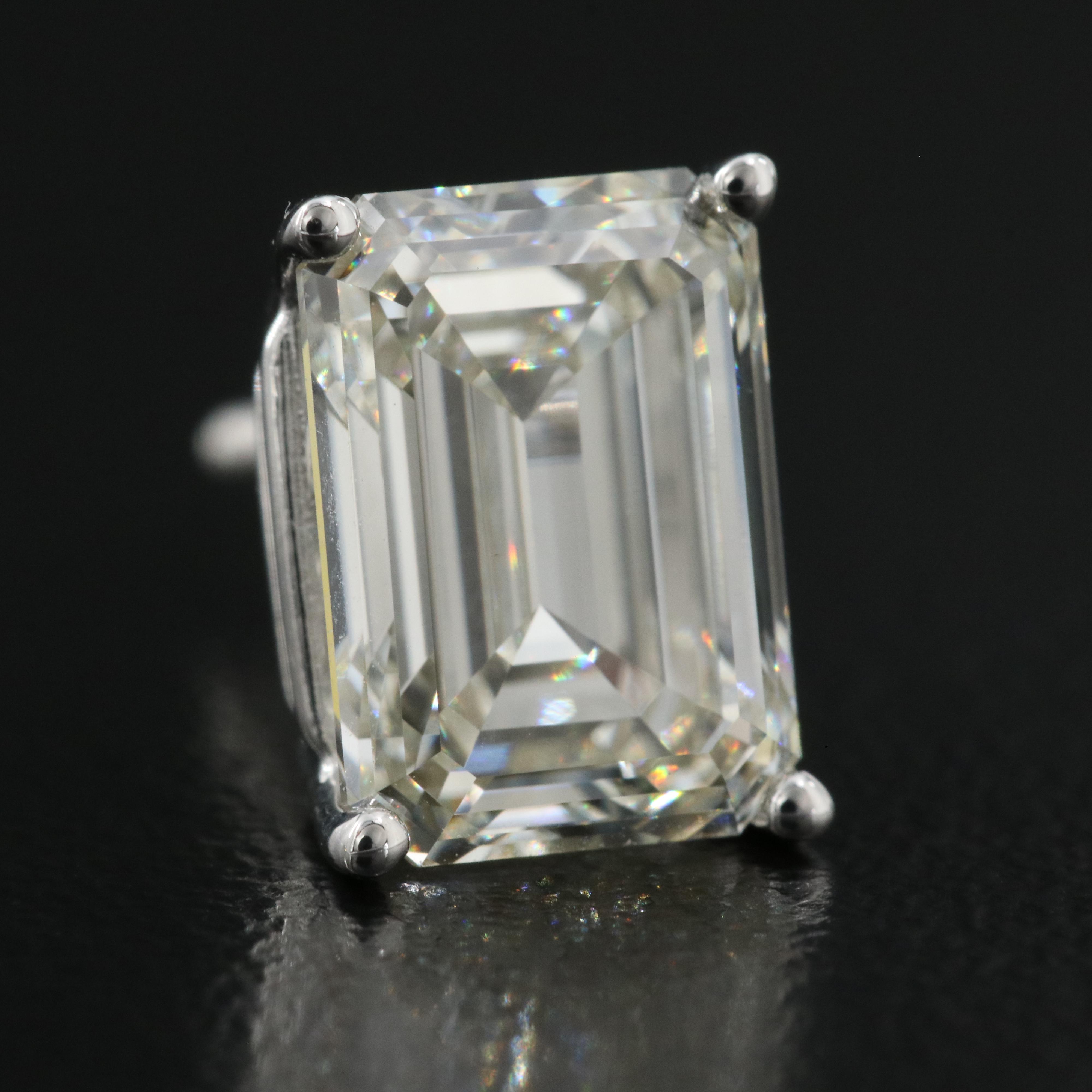 14K 5.57 CTW Lab Grown Diamond Earrings