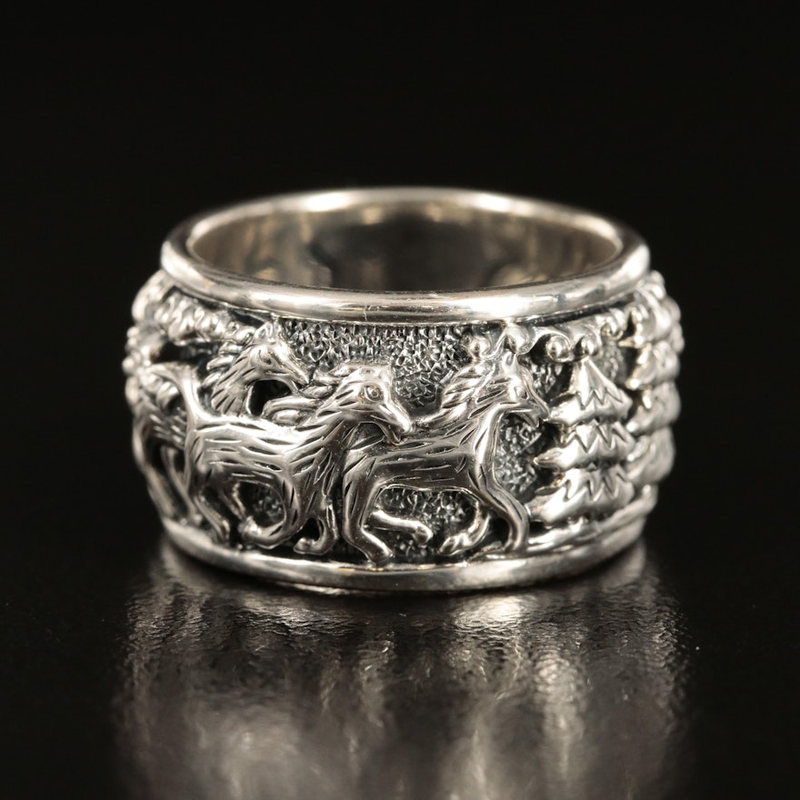 Sterling JAI "Spirit of Alaska" Ring