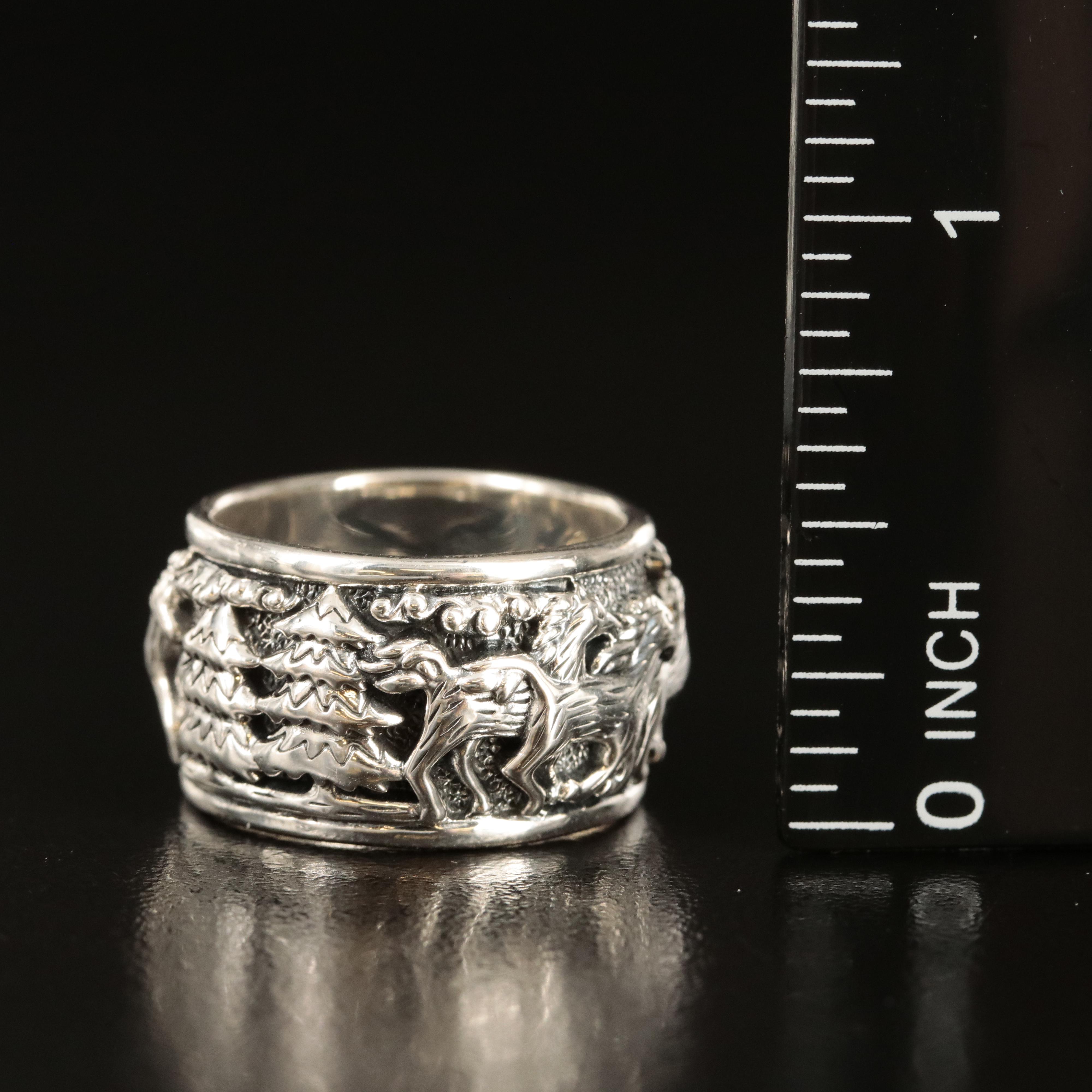 Sterling JAI "Spirit of Alaska" Ring