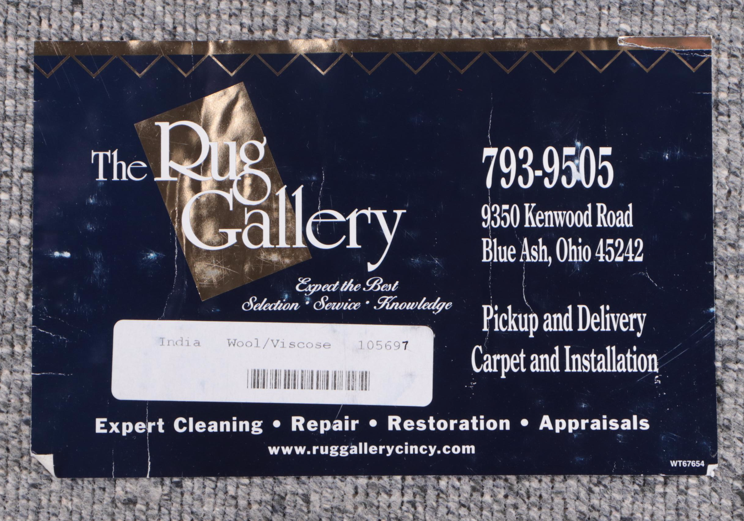 5' x 7'11 Hand-Knotted The Rug Gallery Indian Area Rug