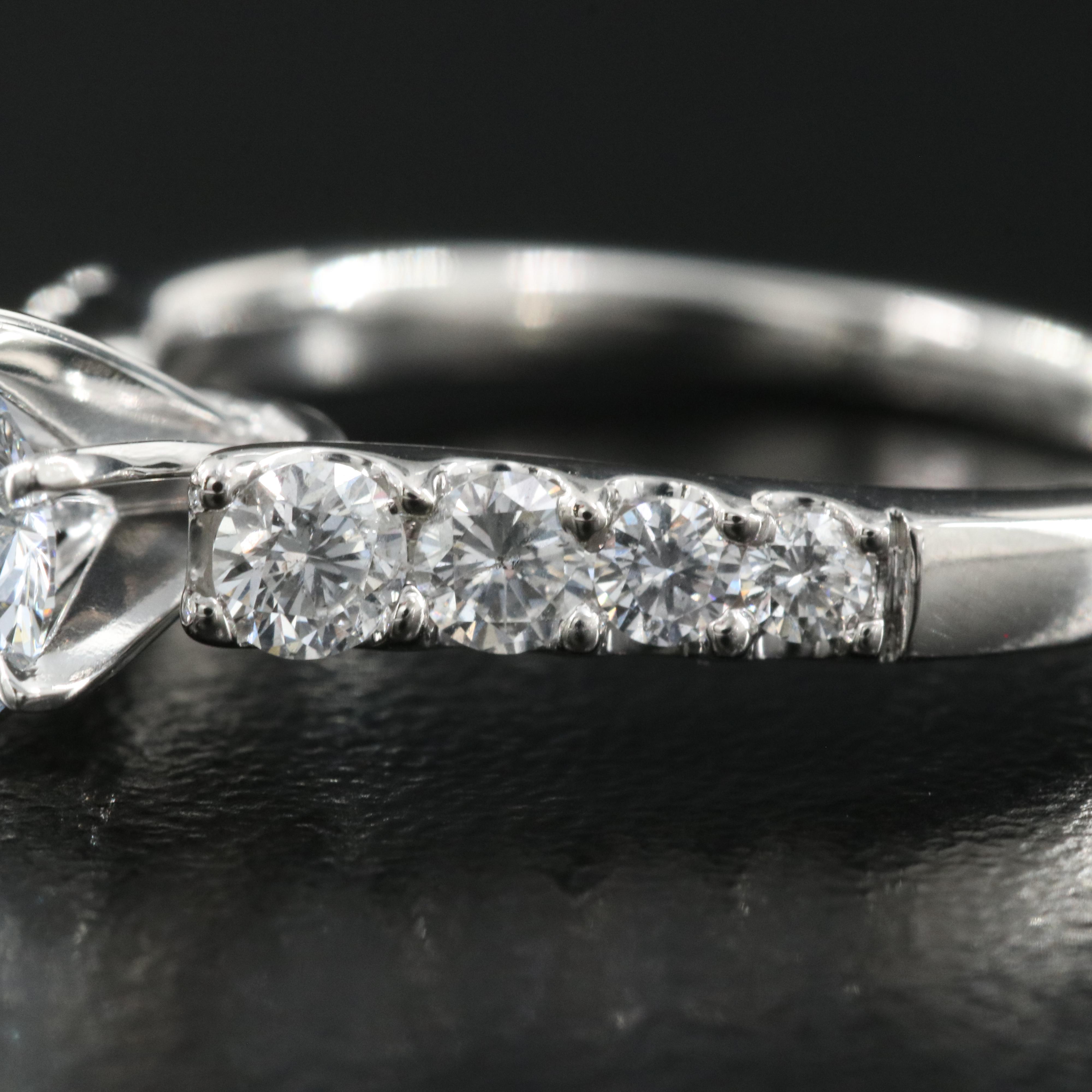 Platinum 1.28 CTW Lab Grown Diamond Ring