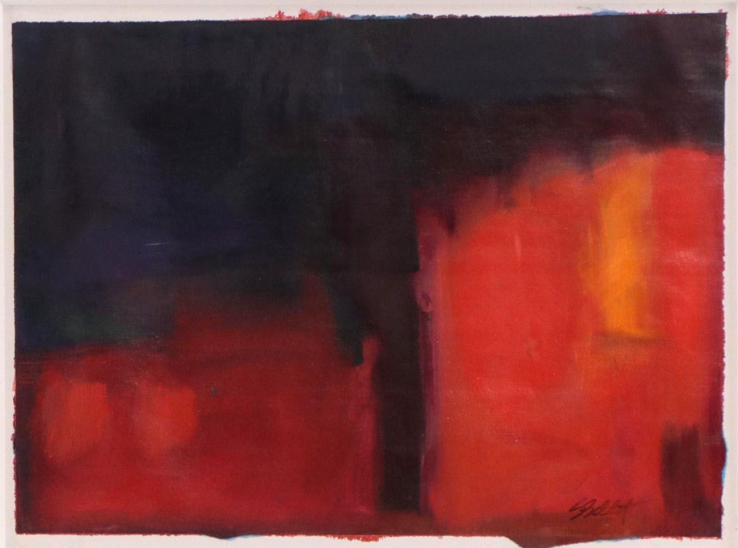 Sharon Sellet Non-objective Oil Painting