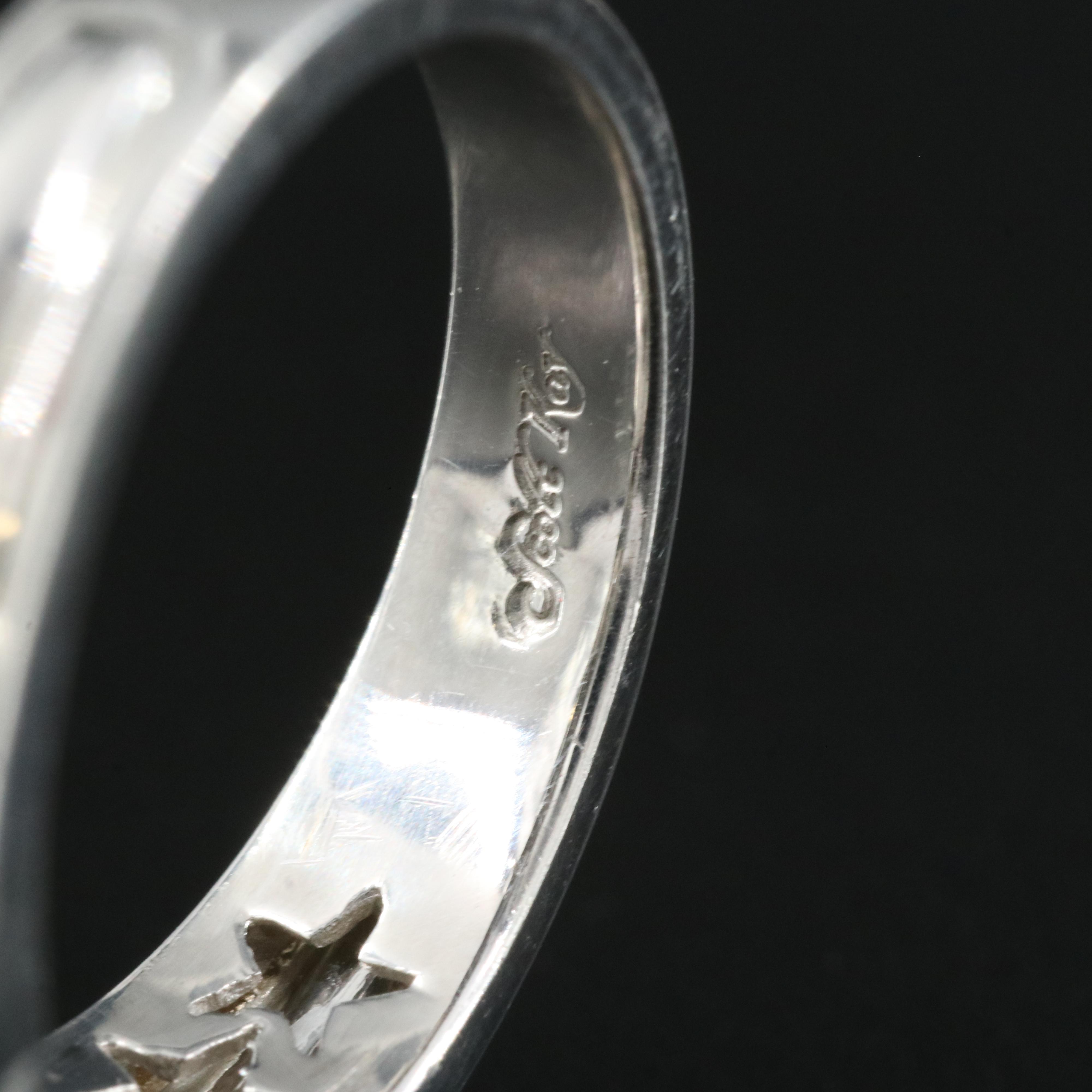 Scott Kay Platinum Rubellite Tourmaline and Diamond Ring with GIA Report