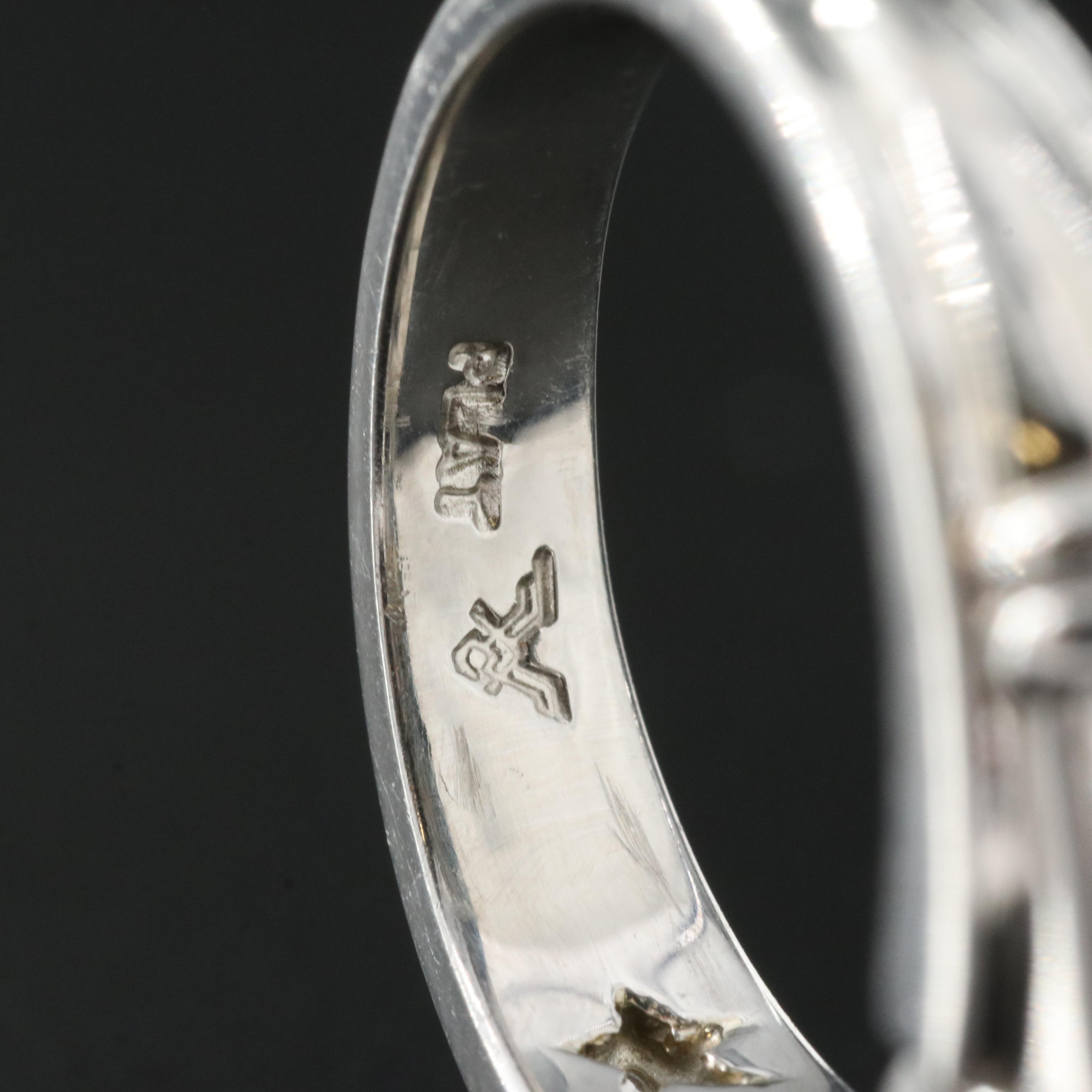 Scott Kay Platinum Rubellite Tourmaline and Diamond Ring with GIA Report