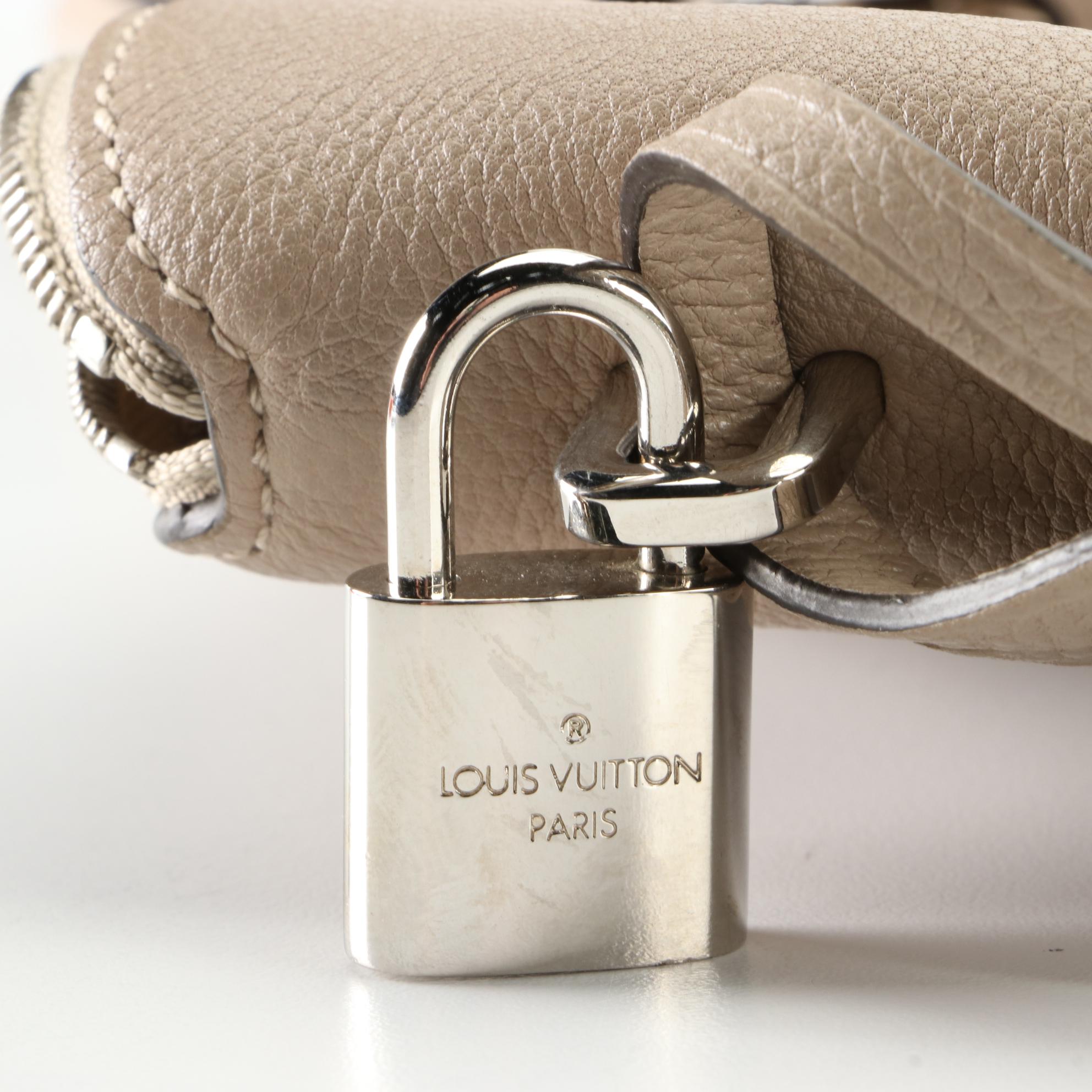 Louis Vuitton Soft Lockit Tote in Taurillion Leather with Detachable Strap