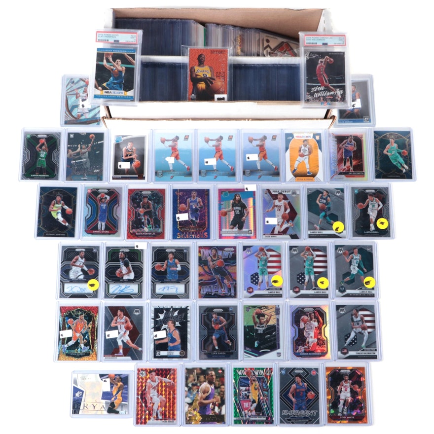 Panini, More Basketball Cards with Bryant, Graded Thompson, More, 1990s–2020s