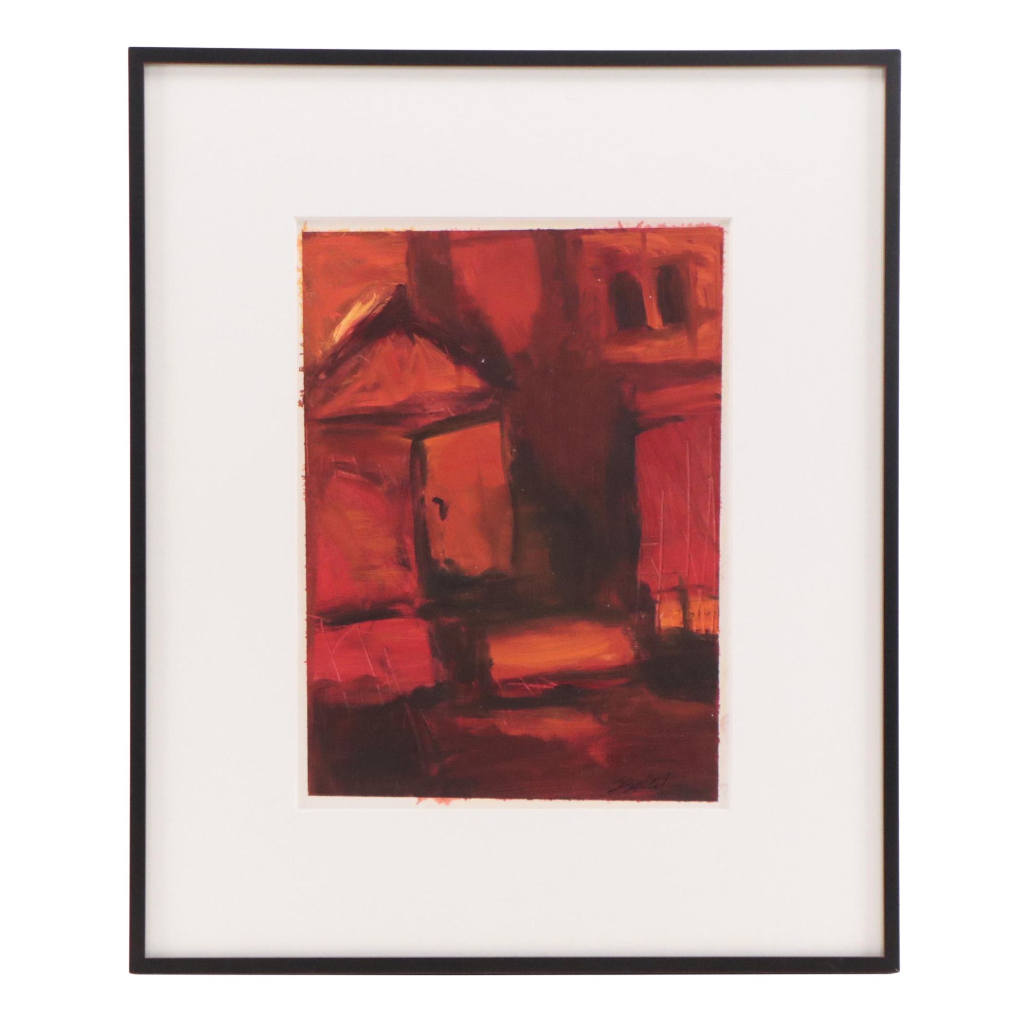 Sharon Sellet Non-objective Oil Painting