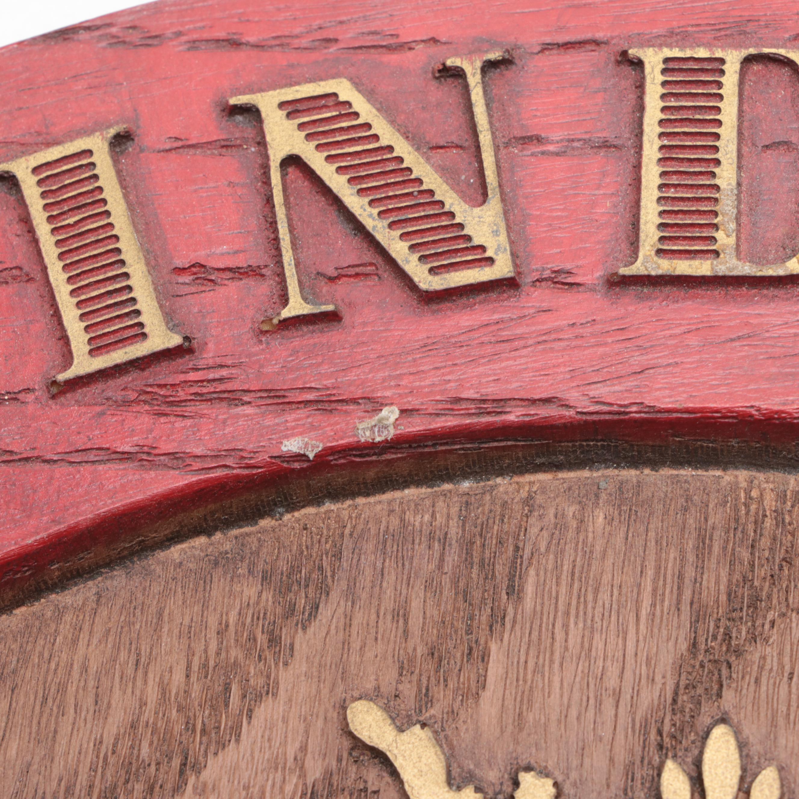 Windsor, Molson and Moosehead Molded Plastic Beer Advertising Signs
