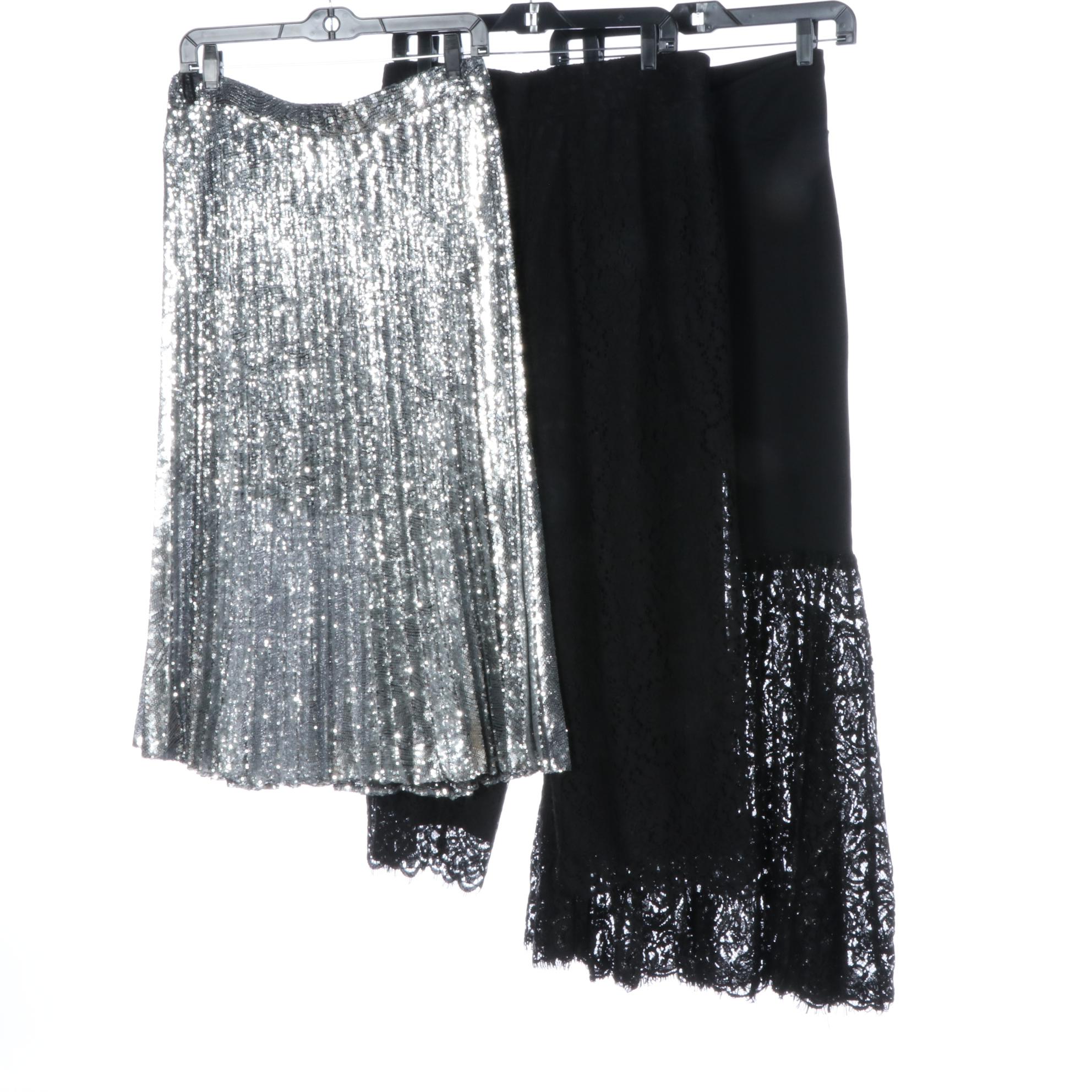 Philosophy Pleated Sequin Skirt and More Assorted Women's Clothing