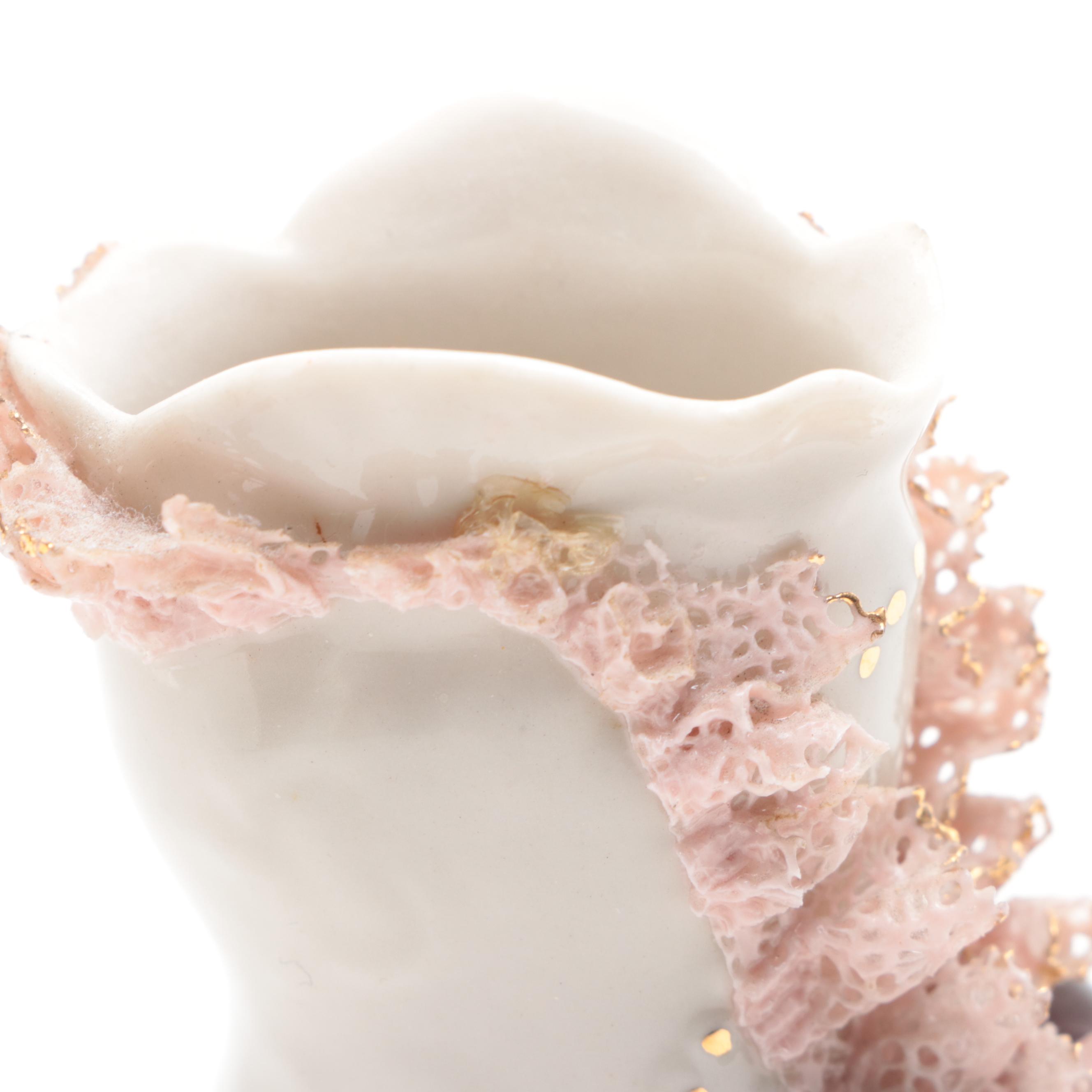 Dresden Lace Style Heirlooms of Tomorrow Porcelain Shoes and Figurine