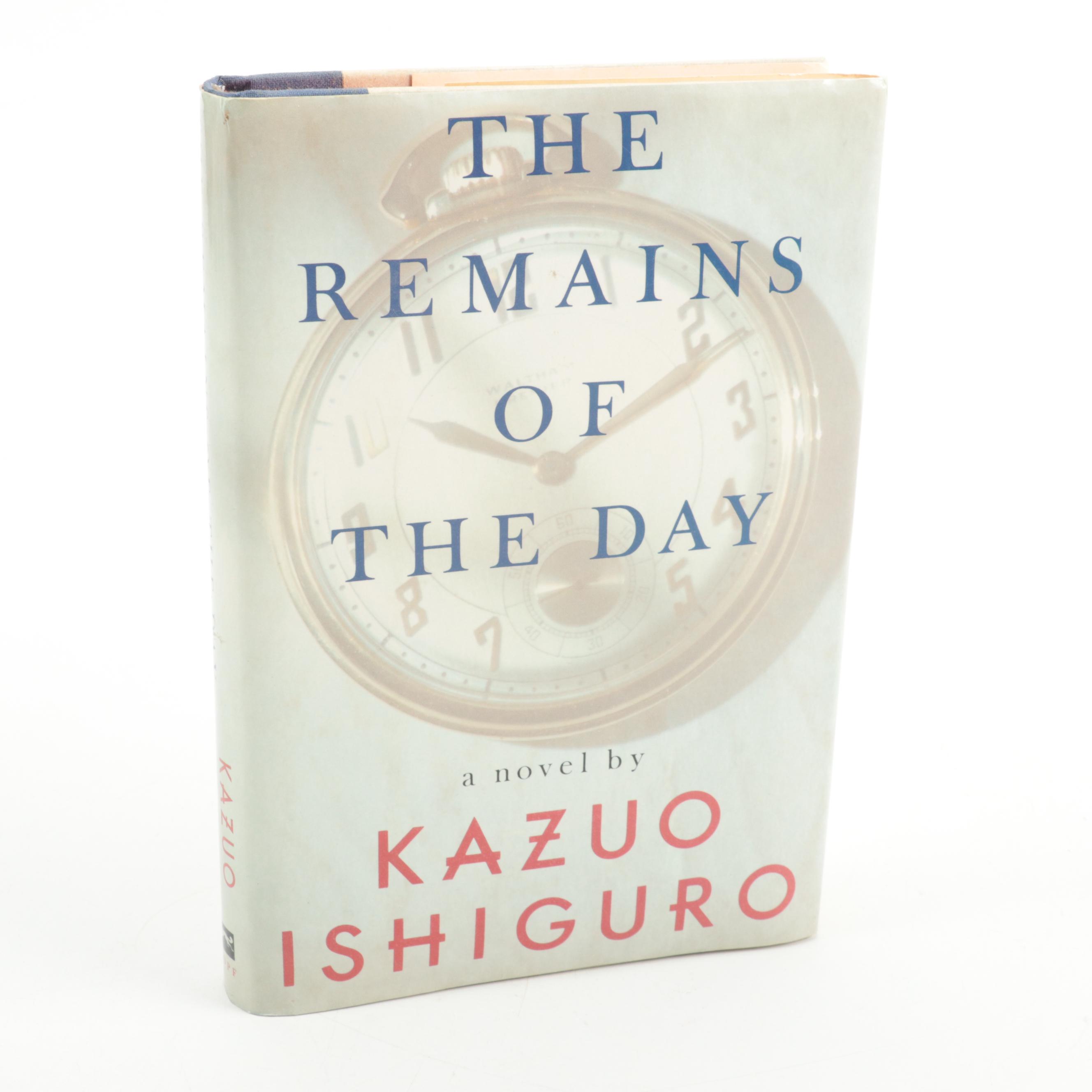 First American Edition "The Remains of the Day" by Kazuo Ishiguro, 1989
