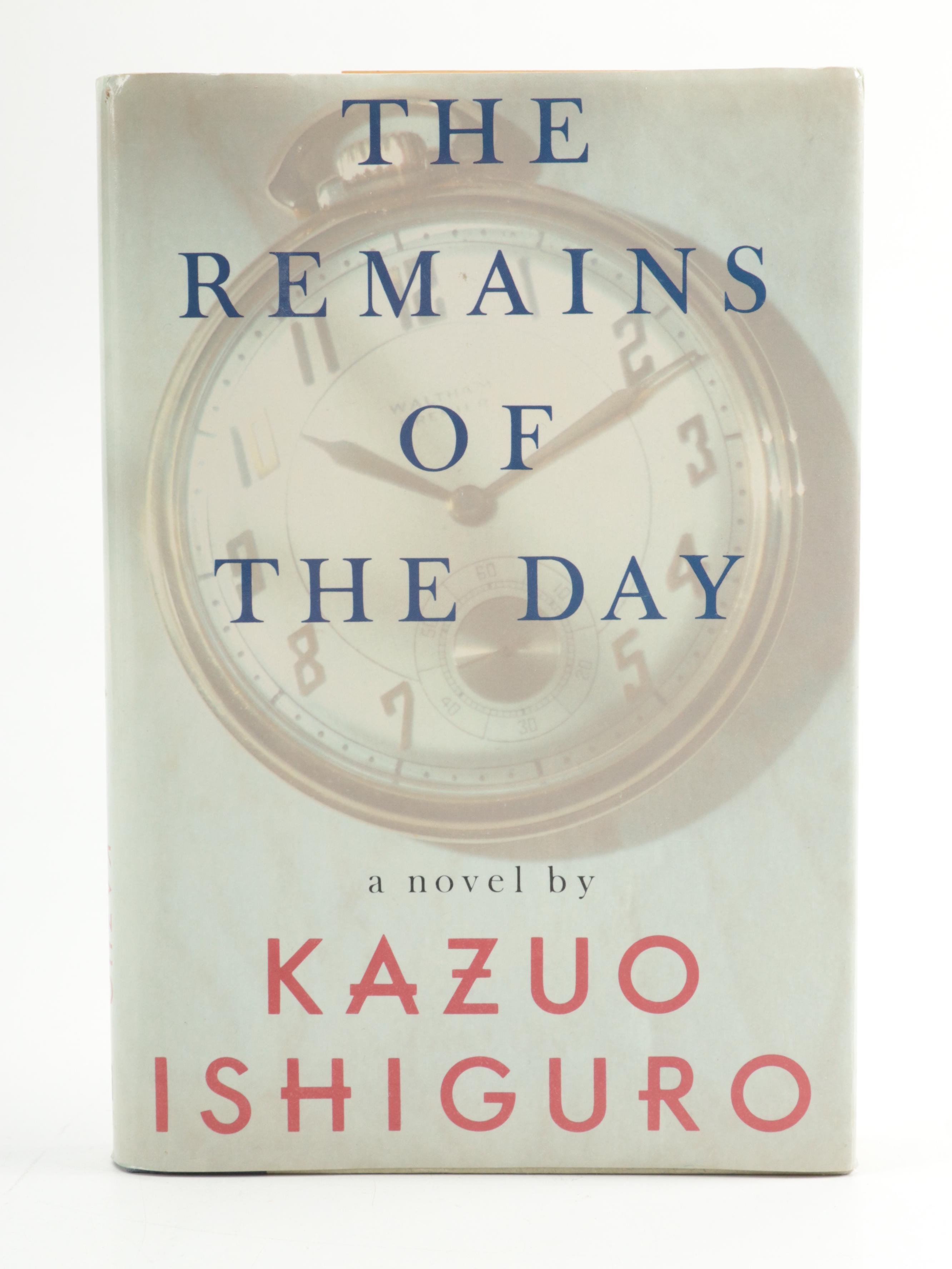 First American Edition "The Remains of the Day" by Kazuo Ishiguro, 1989
