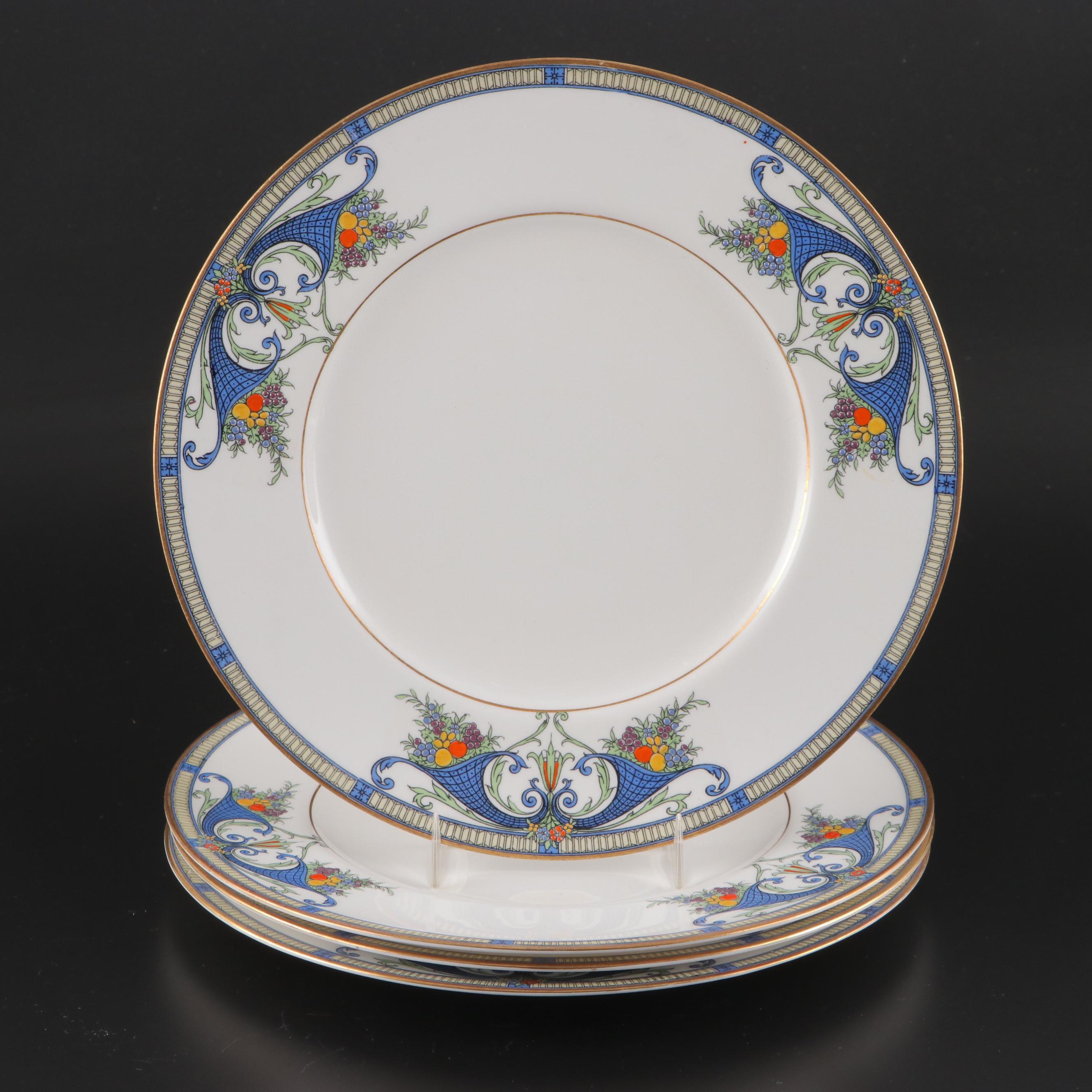 Royal Worcester Porcelain Dinnerware, Early 20th Century