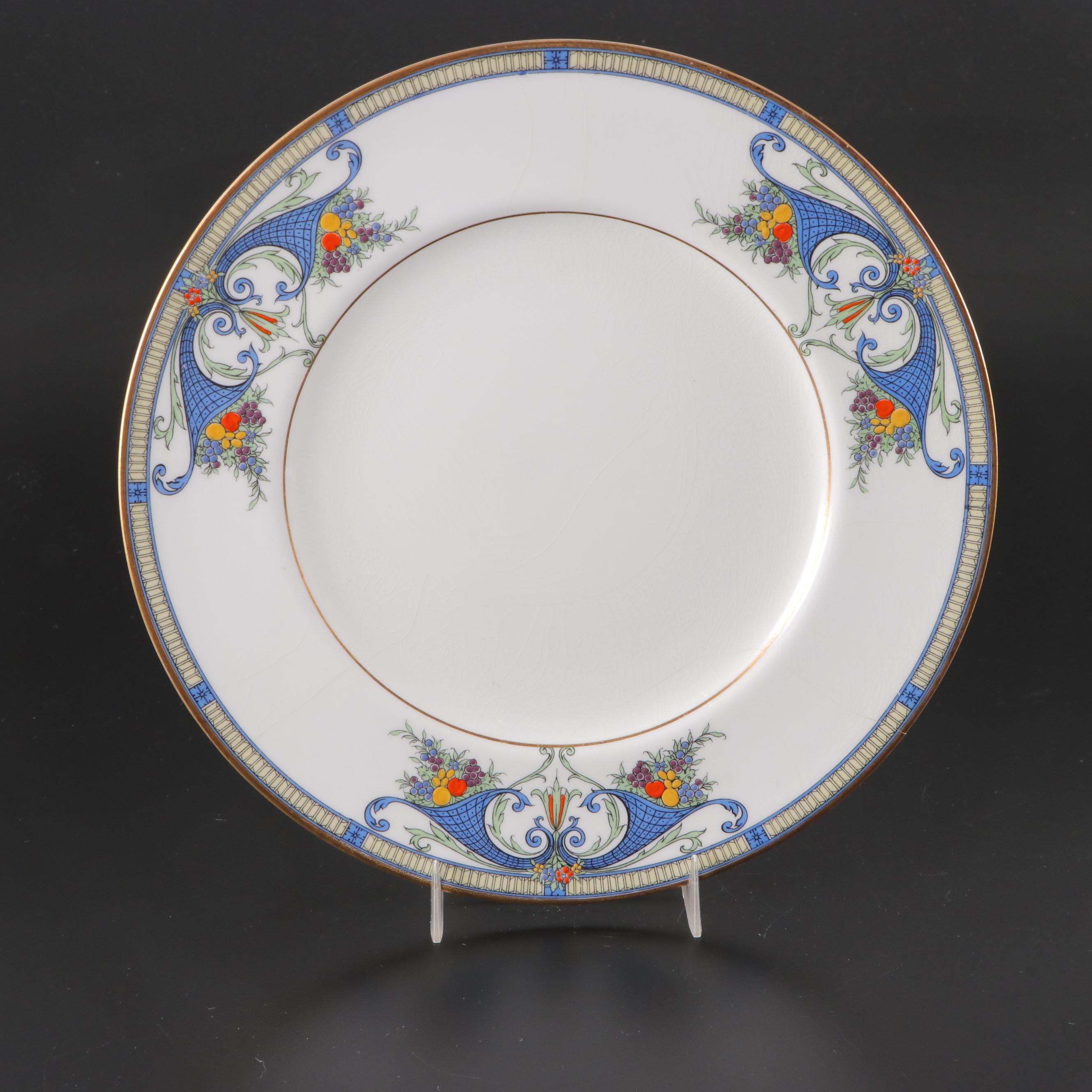 Royal Worcester Porcelain Dinnerware, Early 20th Century