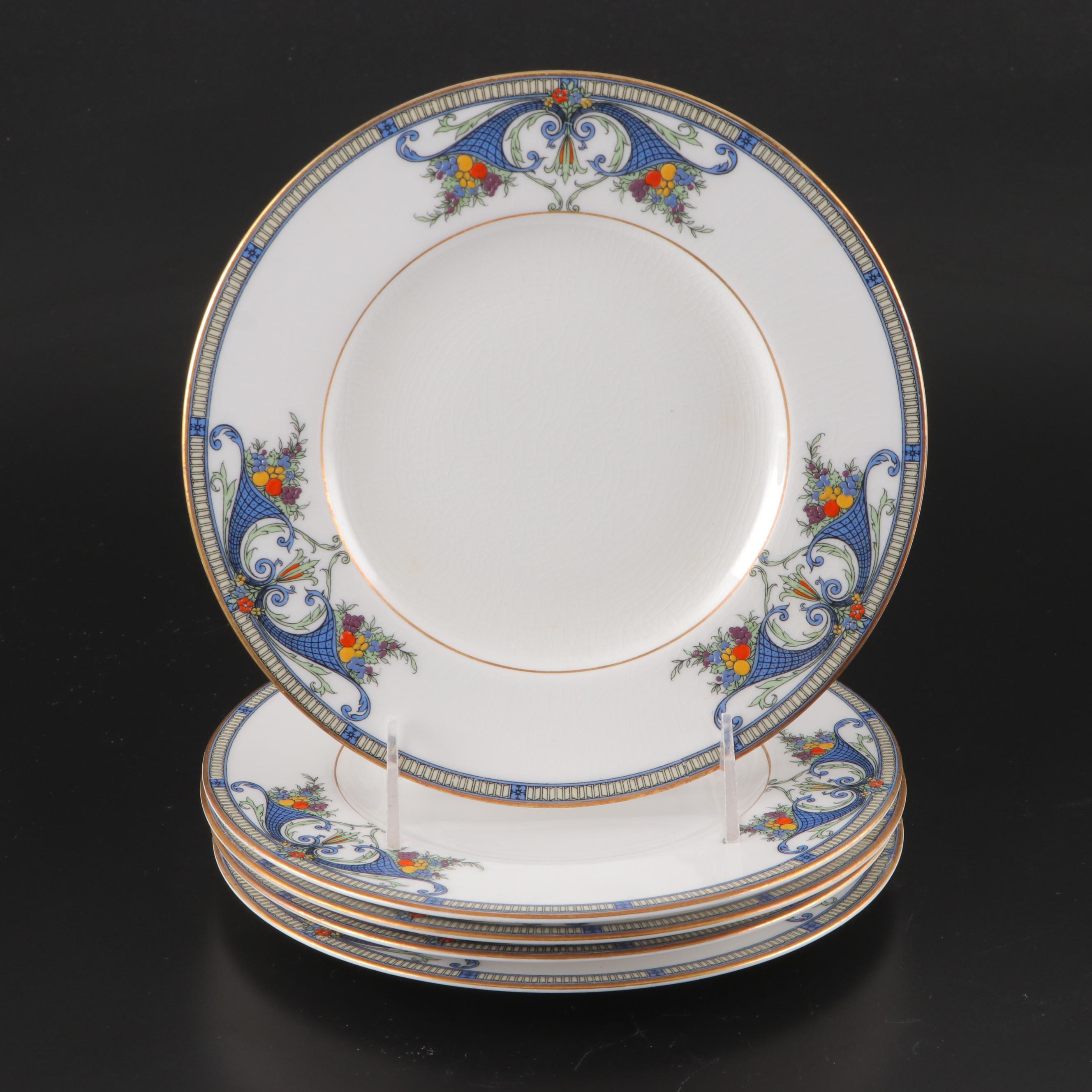 Royal Worcester Porcelain Dinnerware, Early 20th Century
