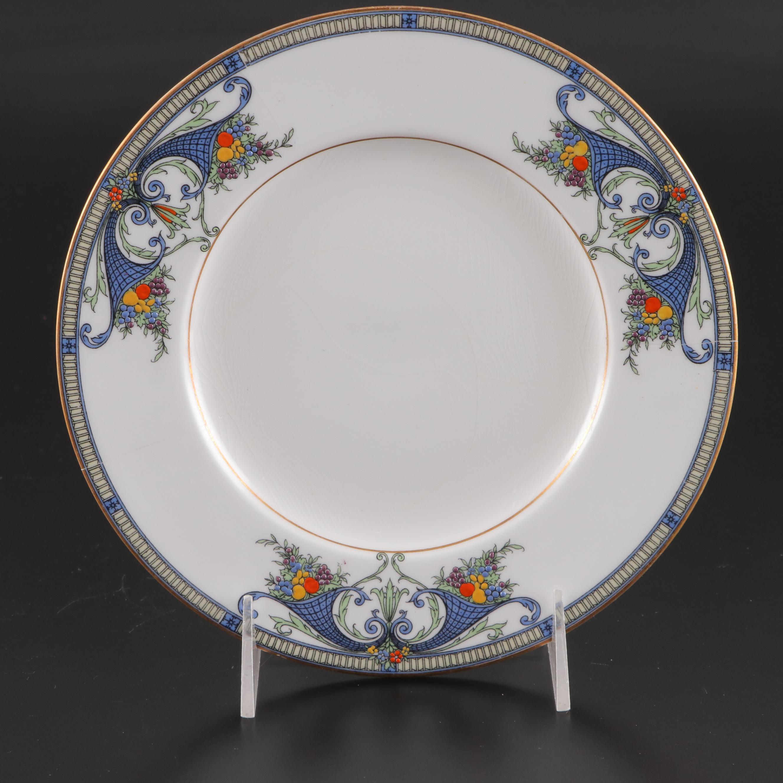 Royal Worcester Porcelain Dinnerware, Early 20th Century