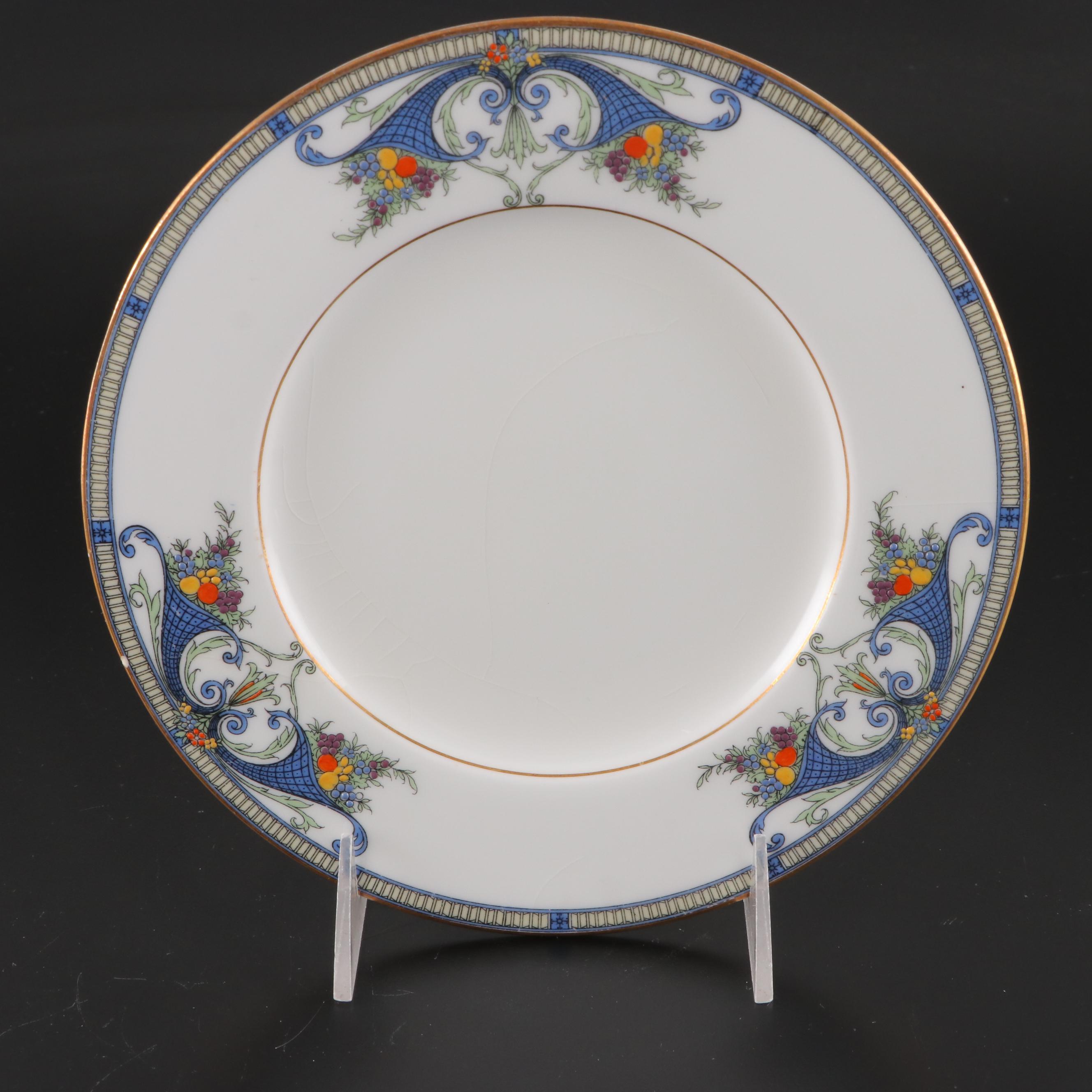 Royal Worcester Porcelain Dinnerware, Early 20th Century