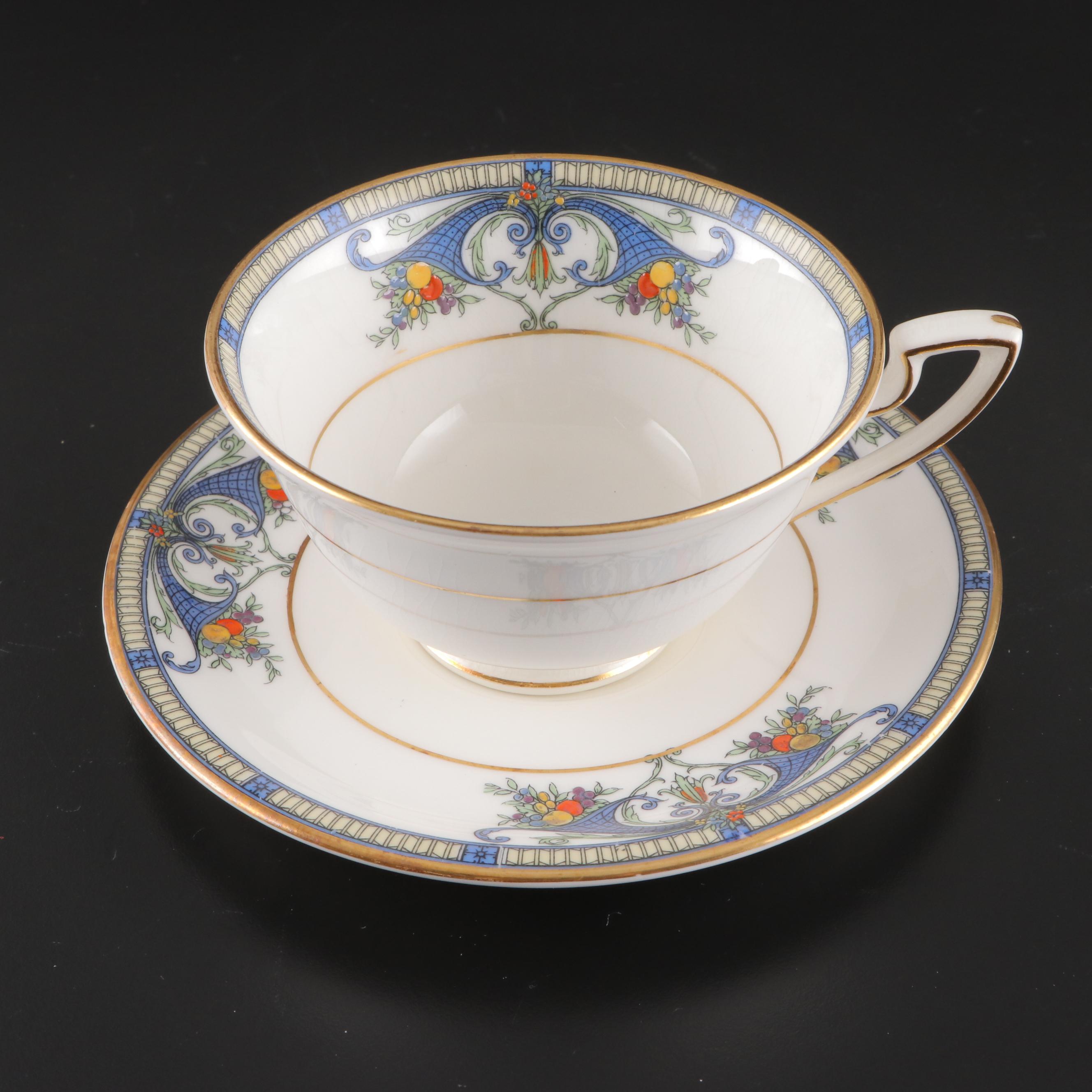 Royal Worcester Porcelain Dinnerware, Early 20th Century