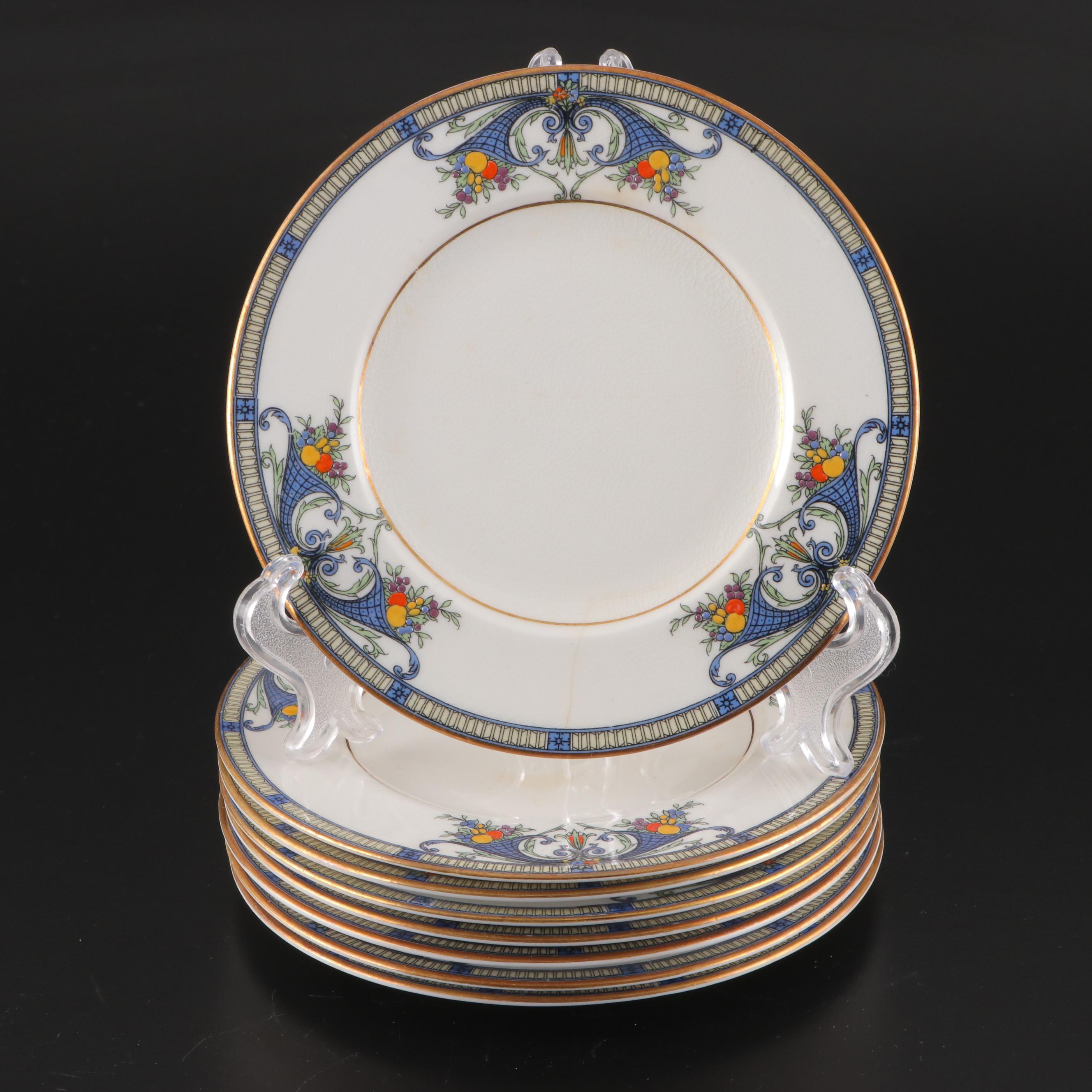 Royal Worcester Porcelain Dinnerware, Early 20th Century