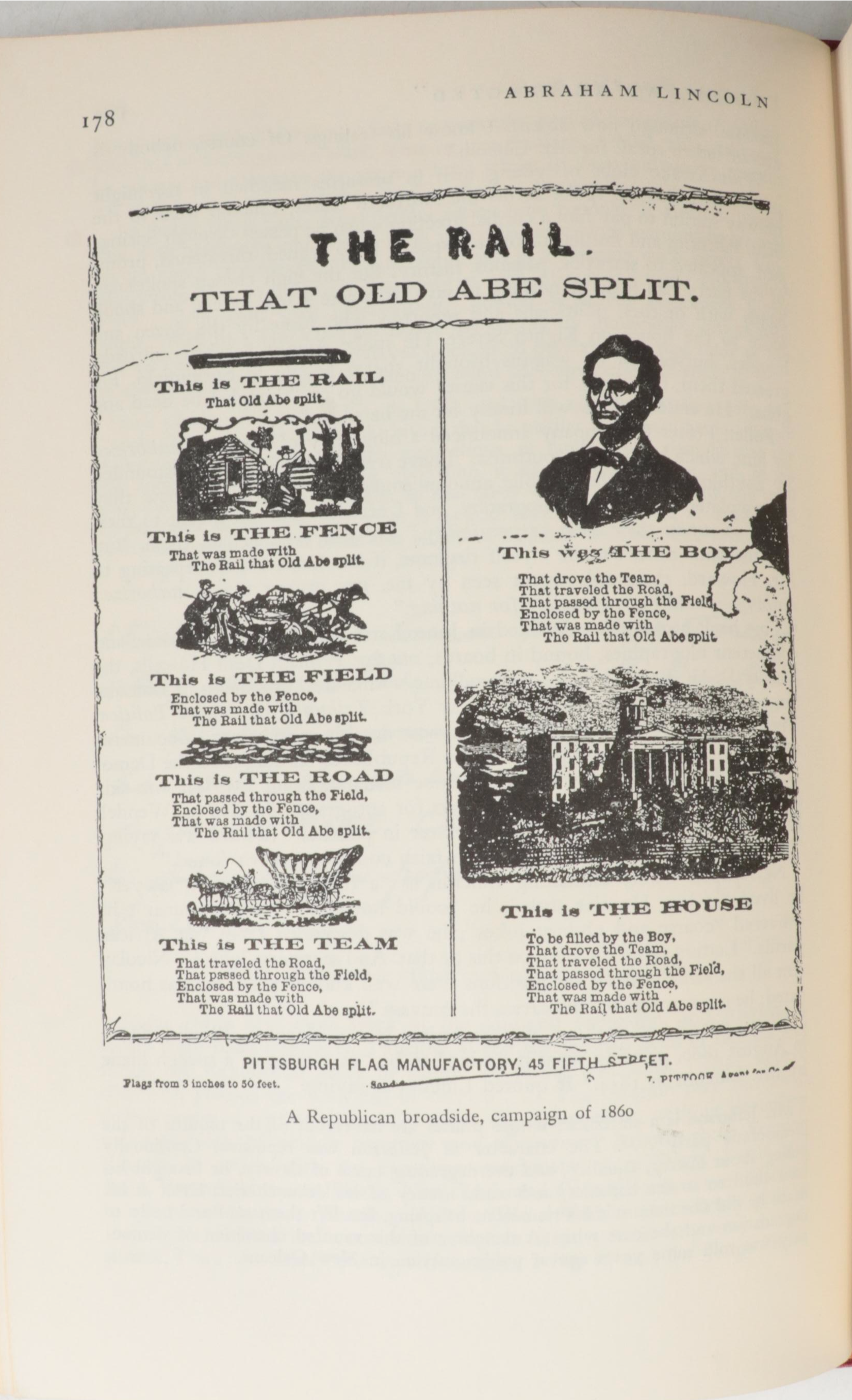 "Abraham Lincoln: The Prairie Years and the War Years" by Carl Sandburg, 1957