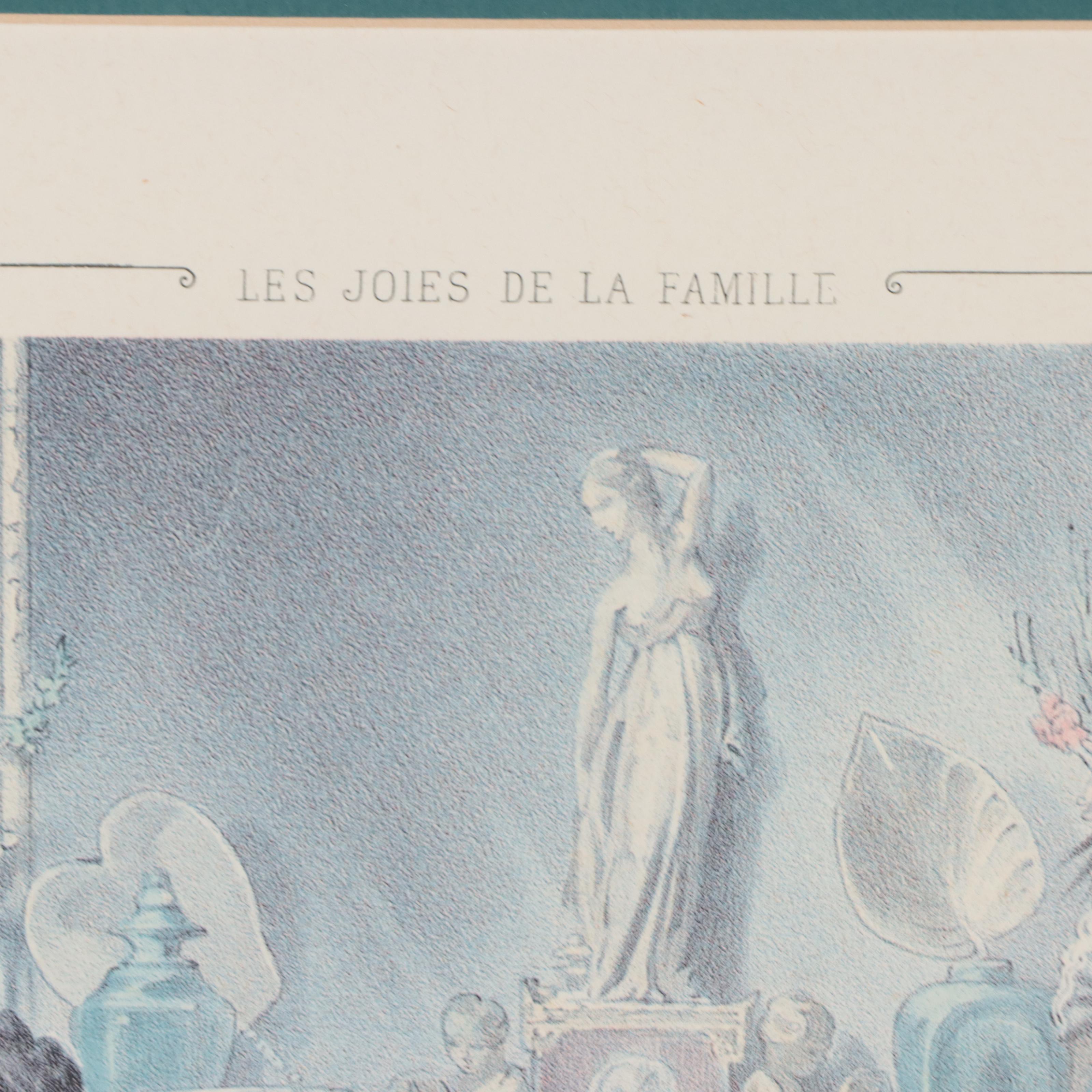 Offset Lithograph "The Grandmother's Feast"