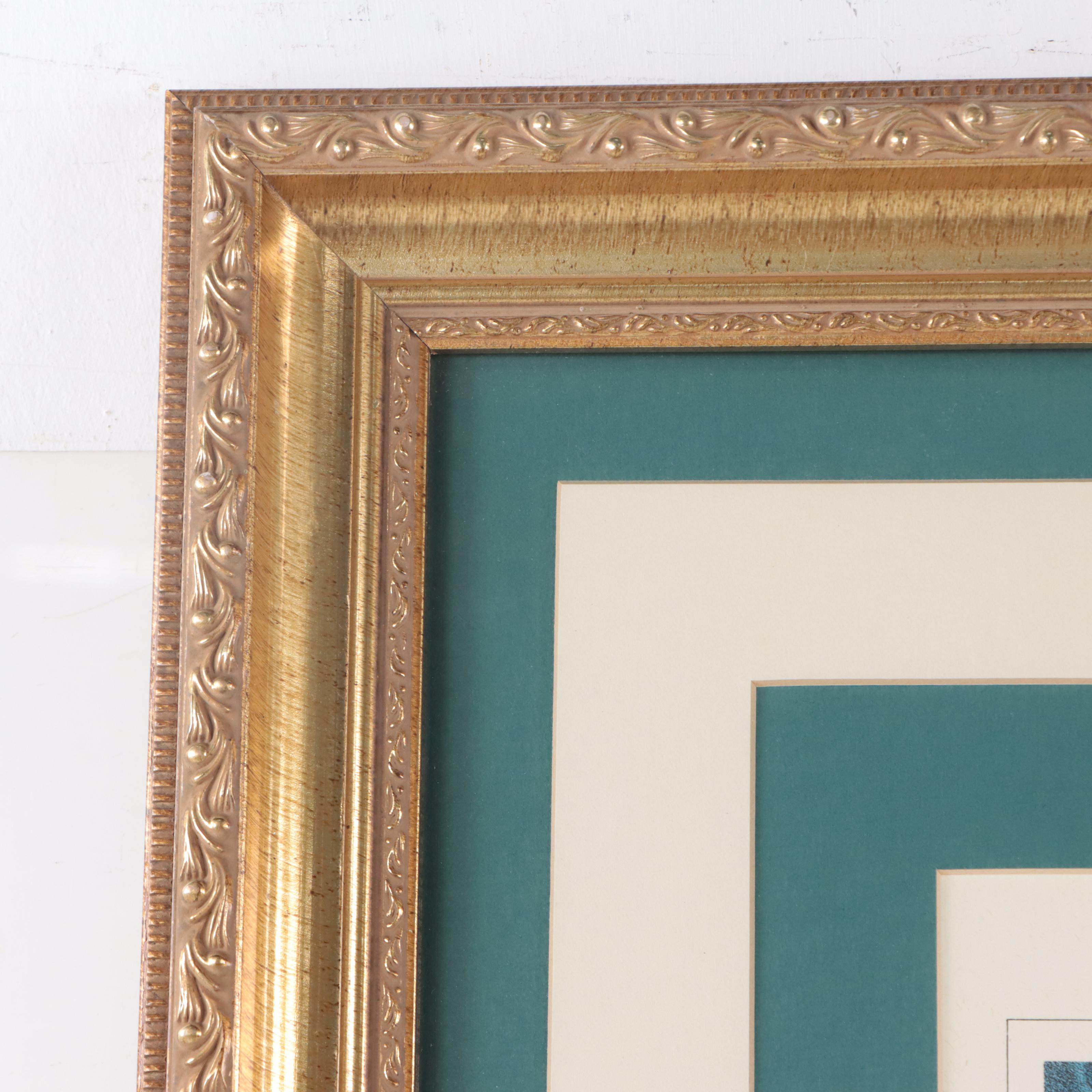 Offset Lithograph "The Grandmother's Feast"