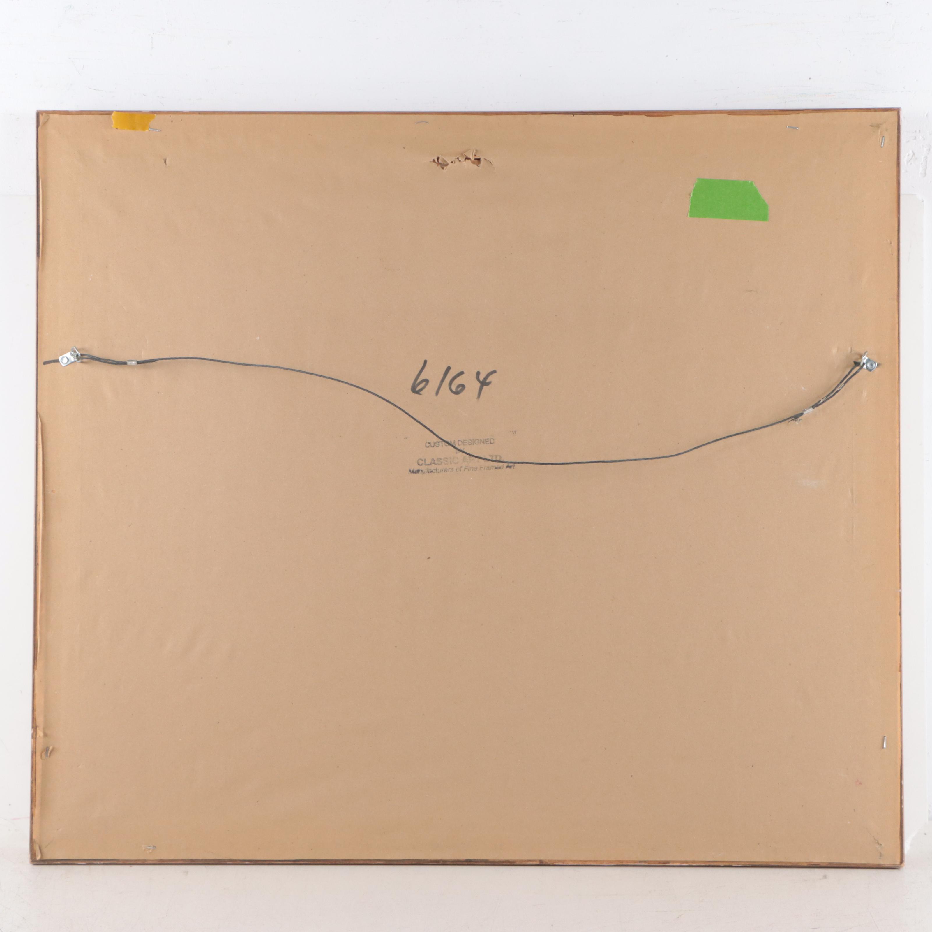 Offset Lithograph "The Grandmother's Feast"