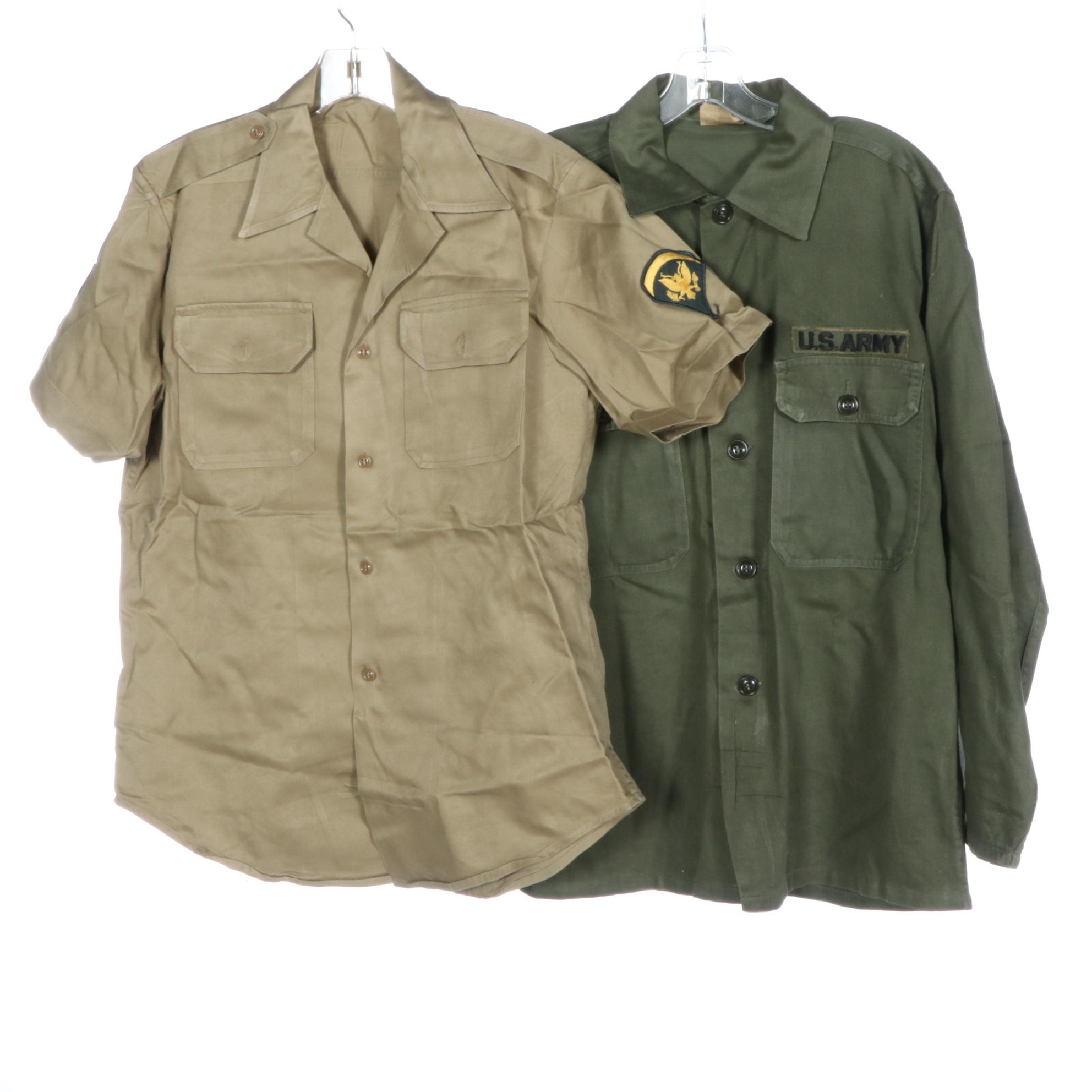 Vietnam Era U.S. Army Uniform Jackets, Shirts and Trousers
