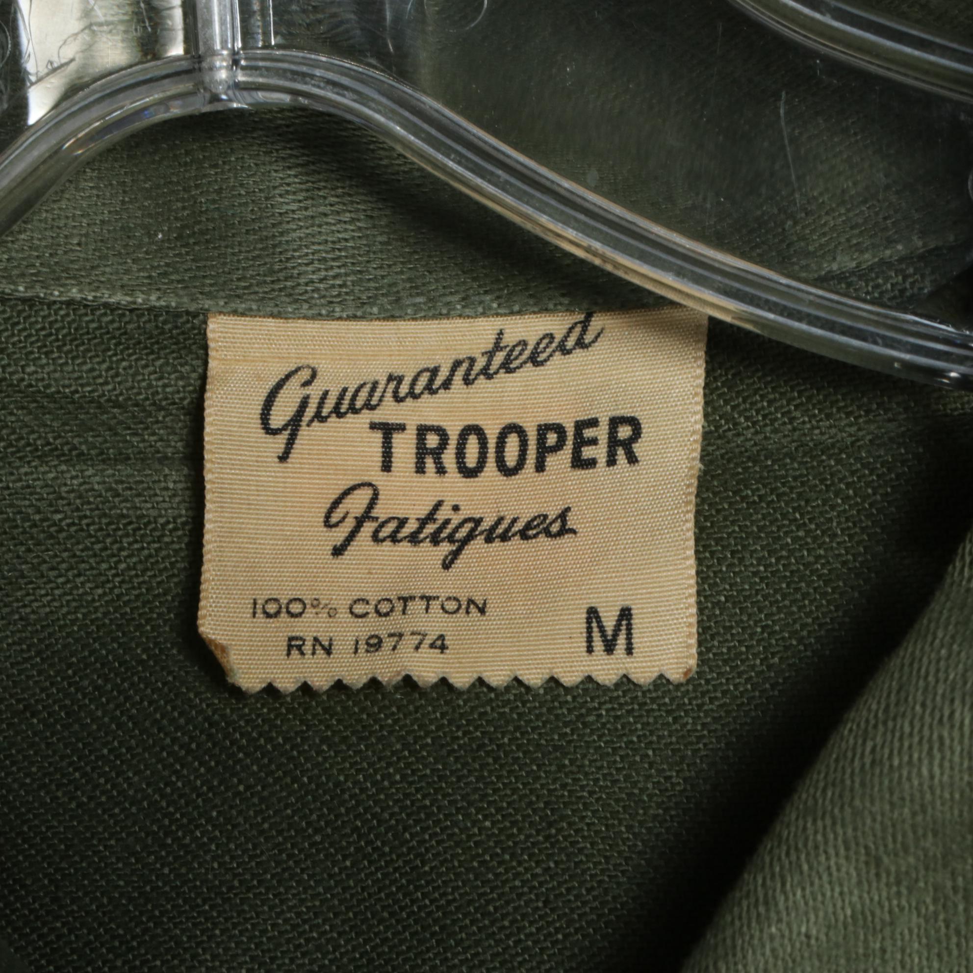 Vietnam Era U.S. Army Uniform Jackets, Shirts and Trousers