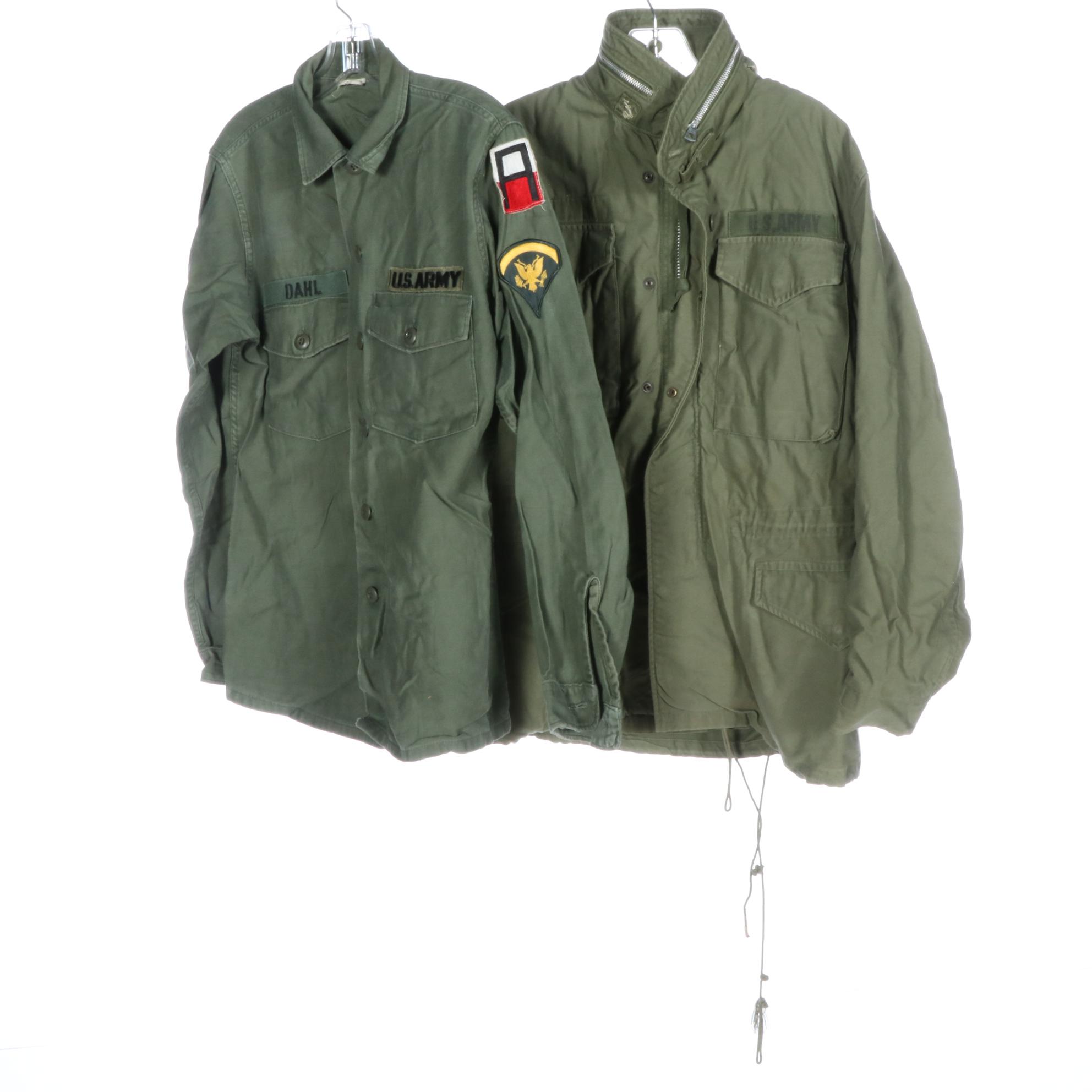 Vietnam Era U.S. Army Uniform Jackets, Shirts and Trousers