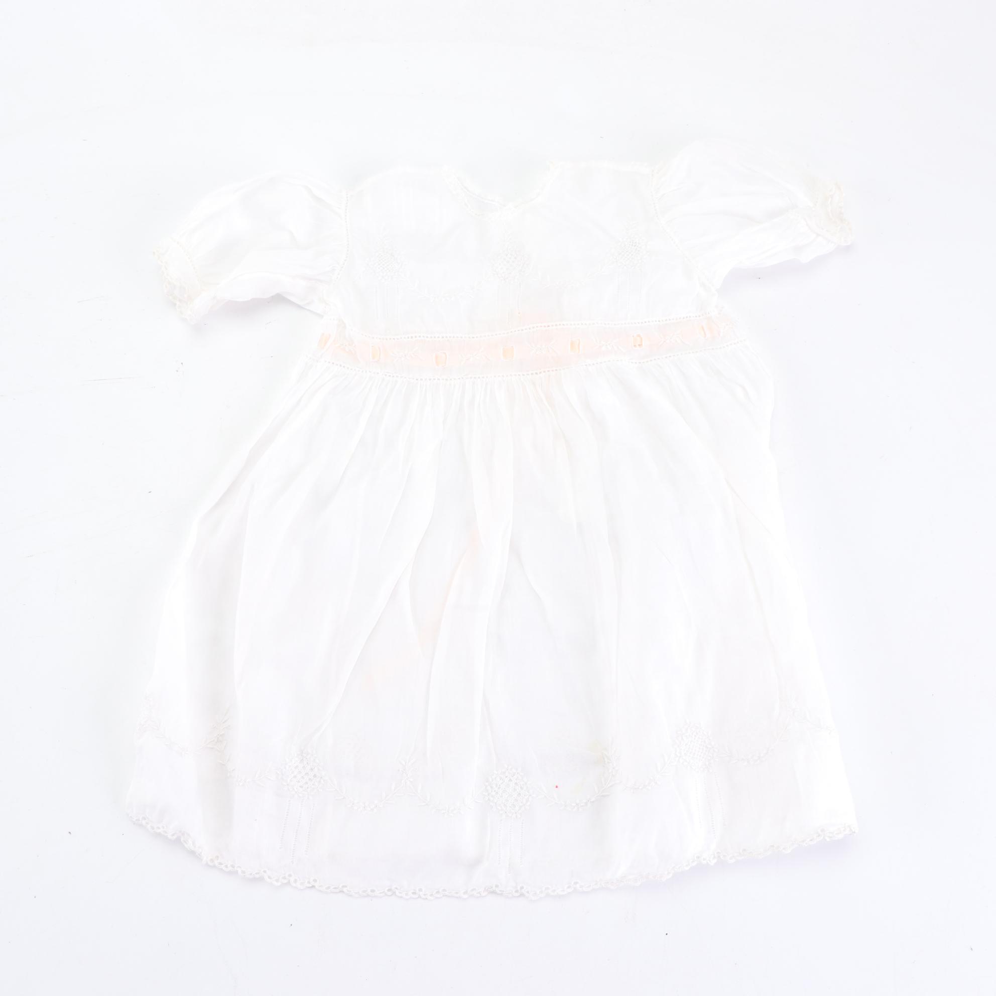Embroidered Lace Trimmed Infant Dresses Including Marcelle Julien and More