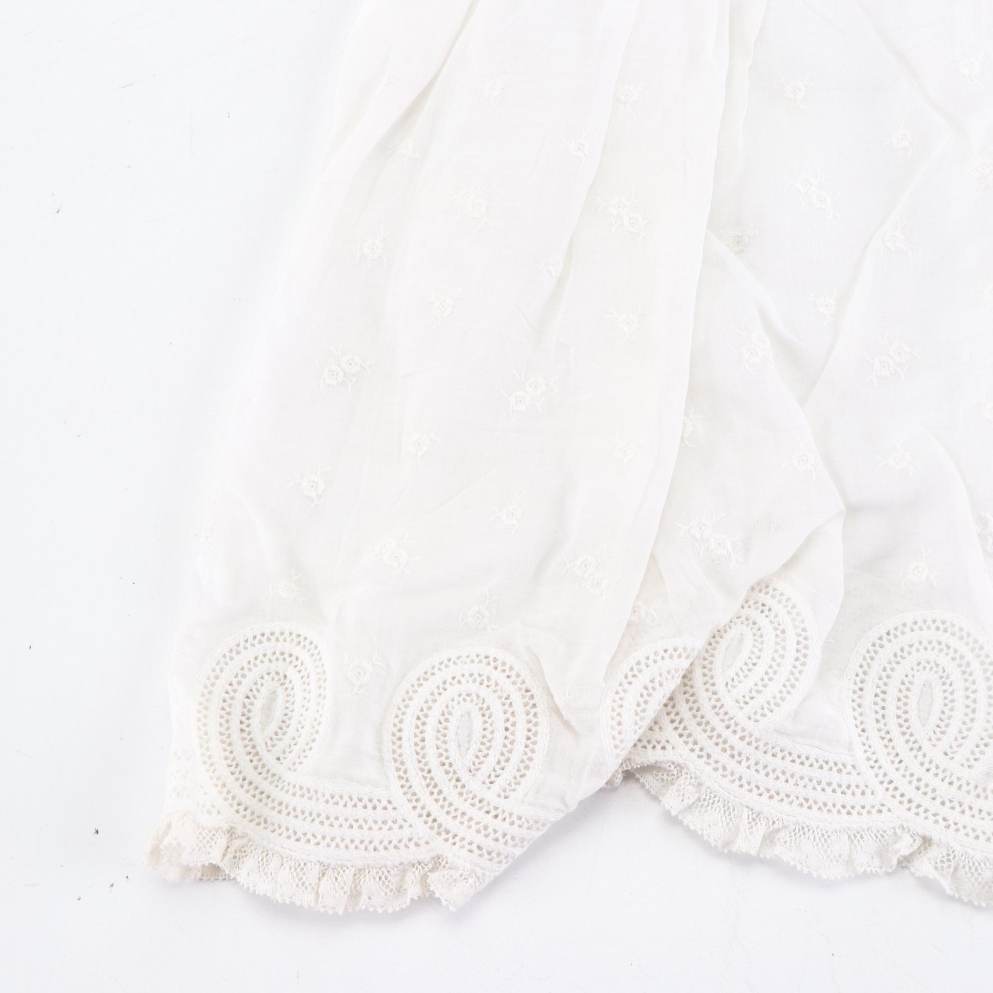 Embroidered Lace Trimmed Infant Dresses Including Marcelle Julien and More