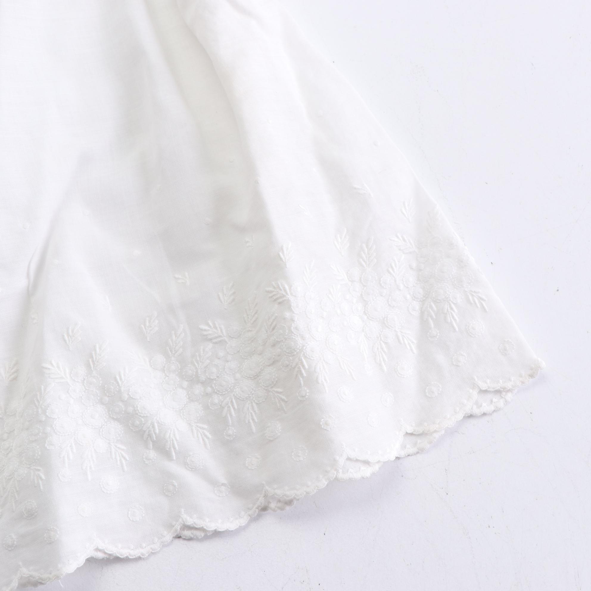 Embroidered Lace Trimmed Infant Dresses Including Marcelle Julien and More