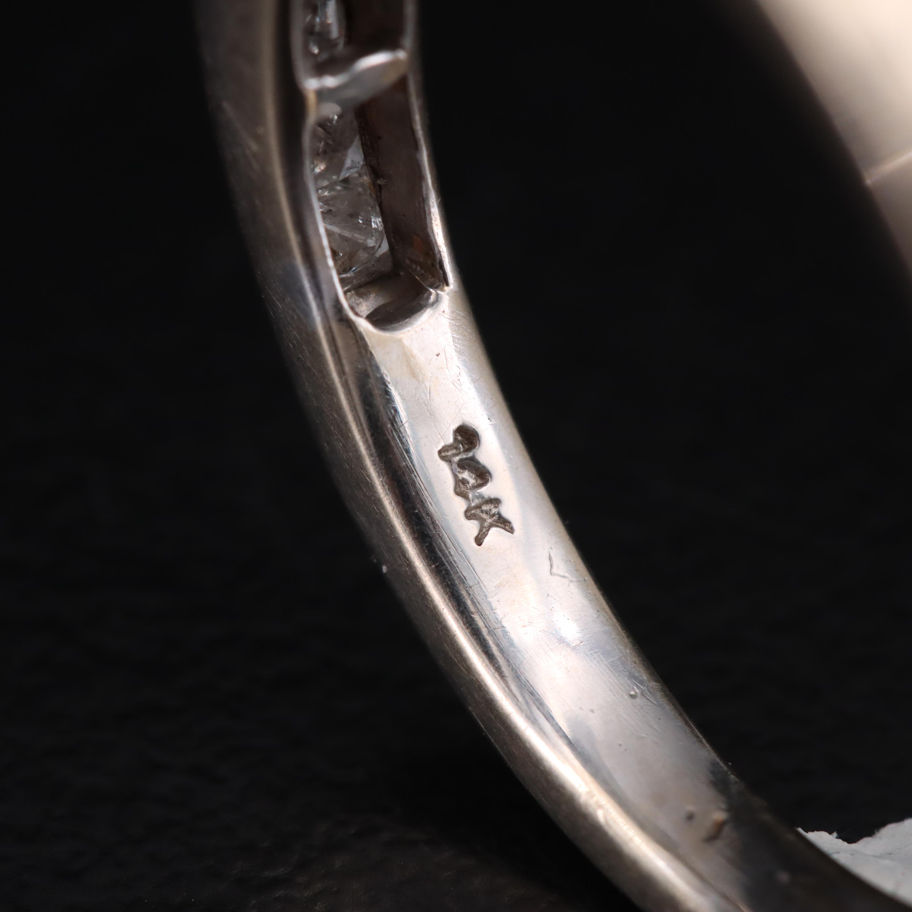 14K 0.54 CTW Diamond Channel Band