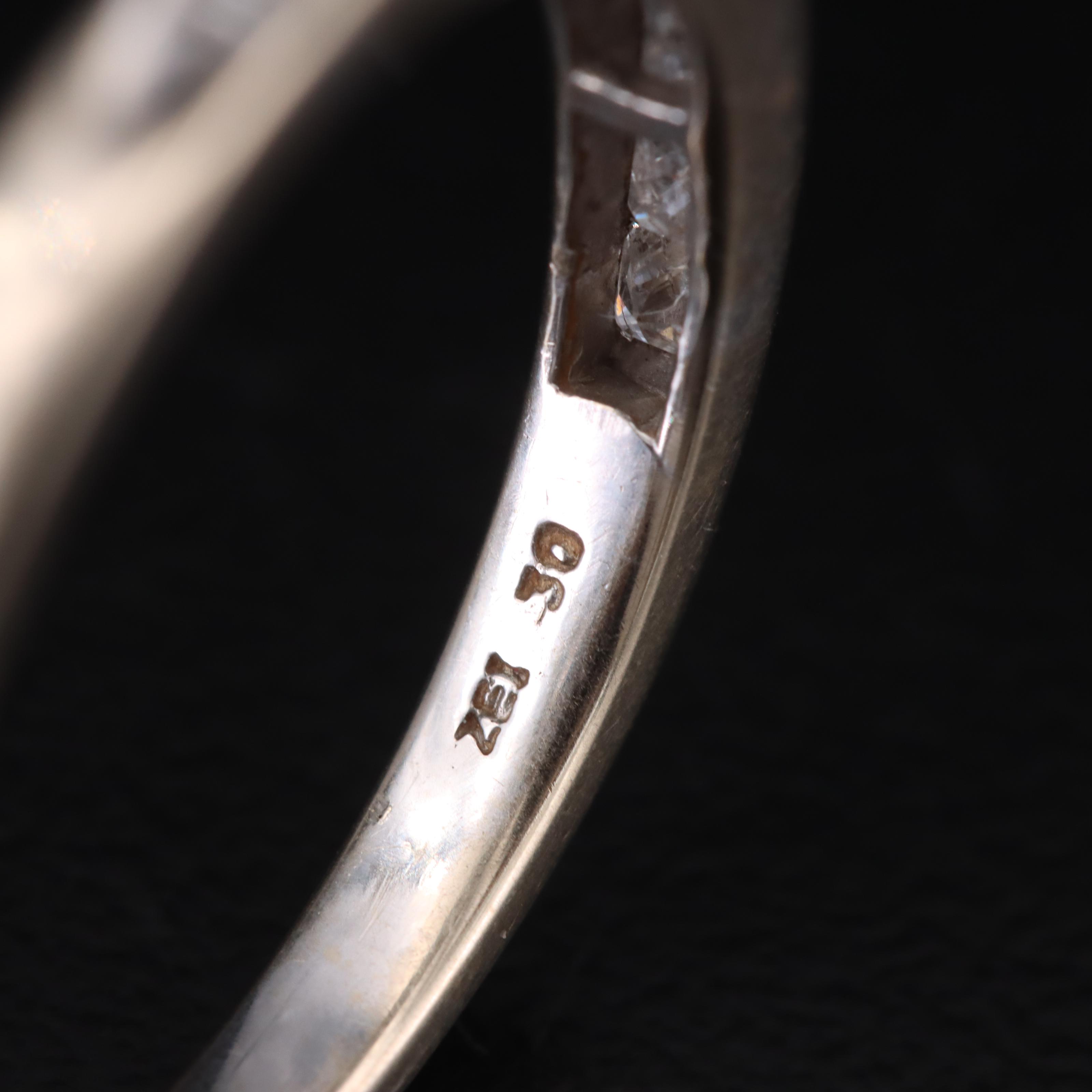 14K 0.54 CTW Diamond Channel Band