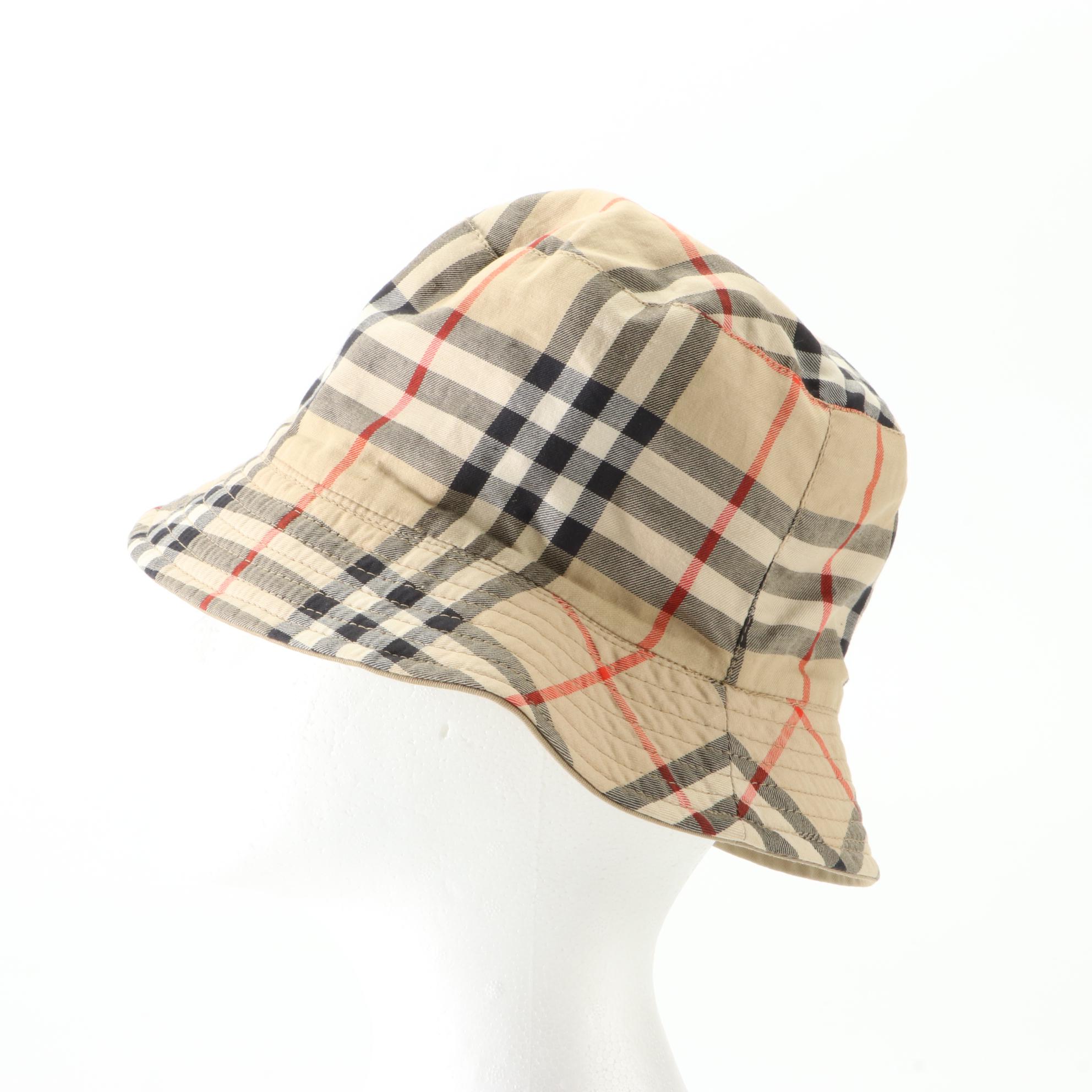 Burberry Check Bucket Hat