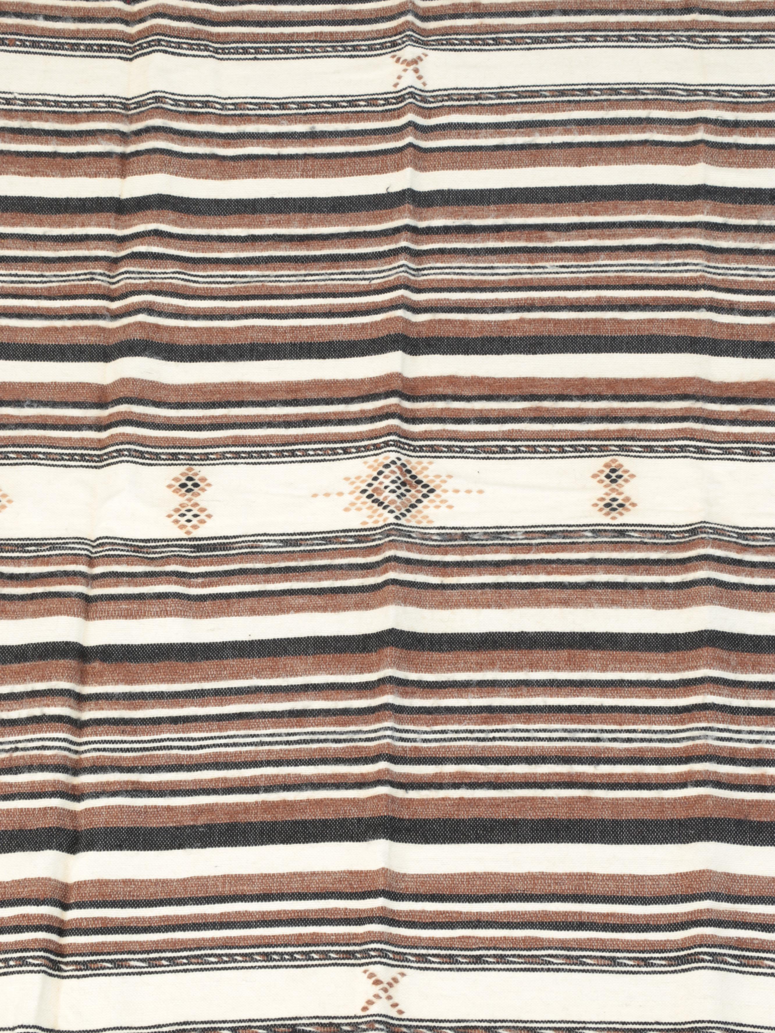 Two Handwoven Southwestern Style Area Rugs