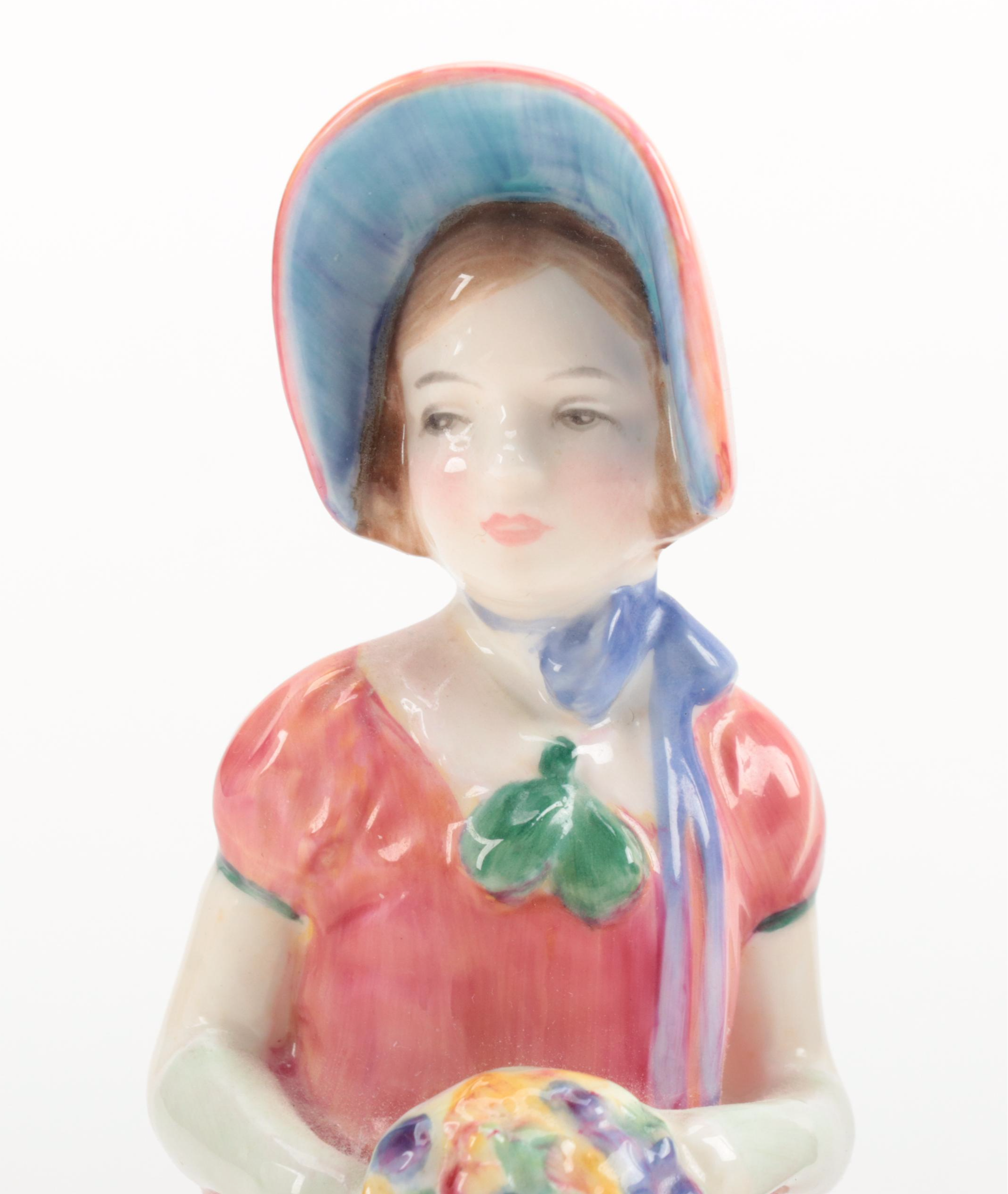 Royal Doulton "Tootles", "Tinkle Bell", and Other Porcelain Figurines