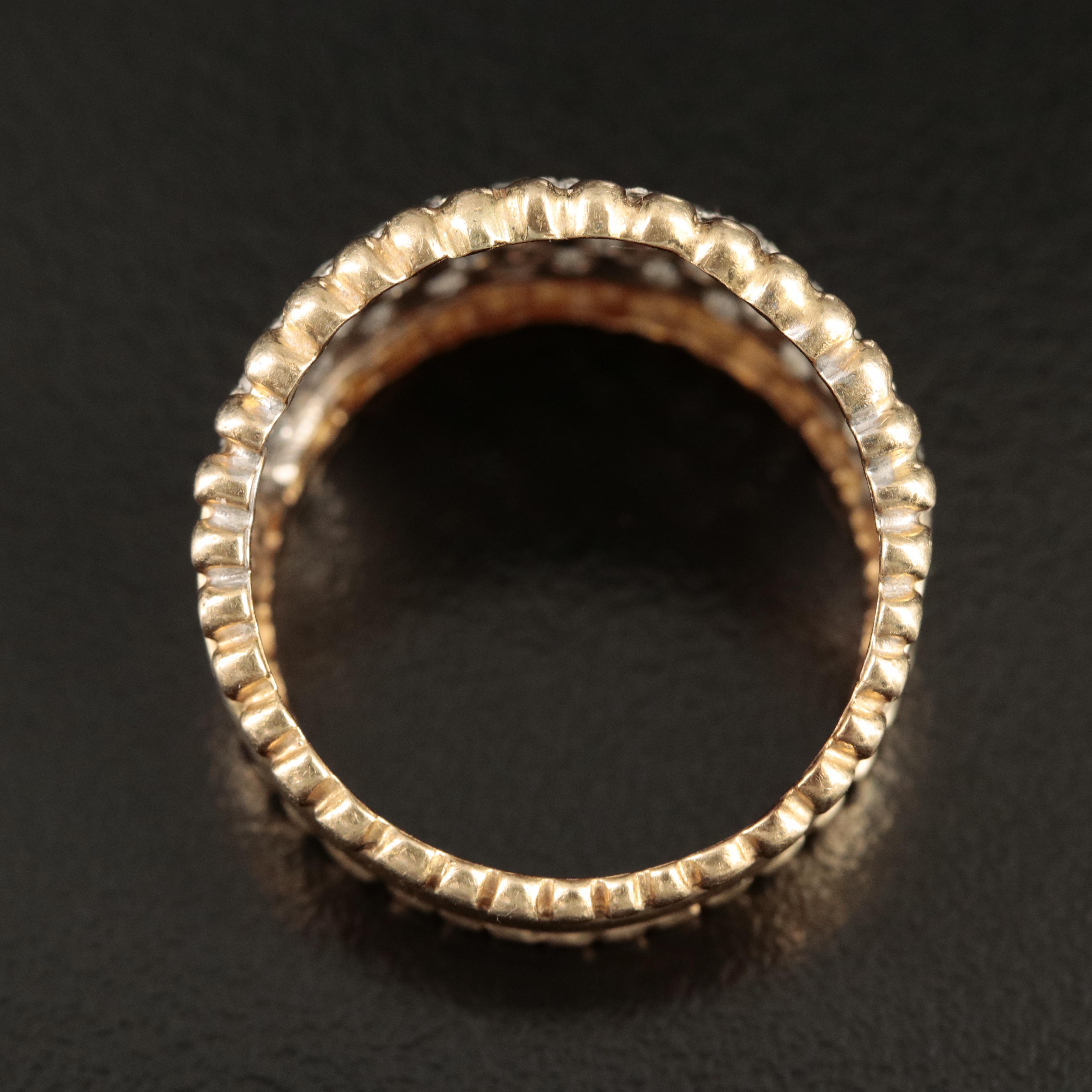 14K Cubic Zirconia Ring