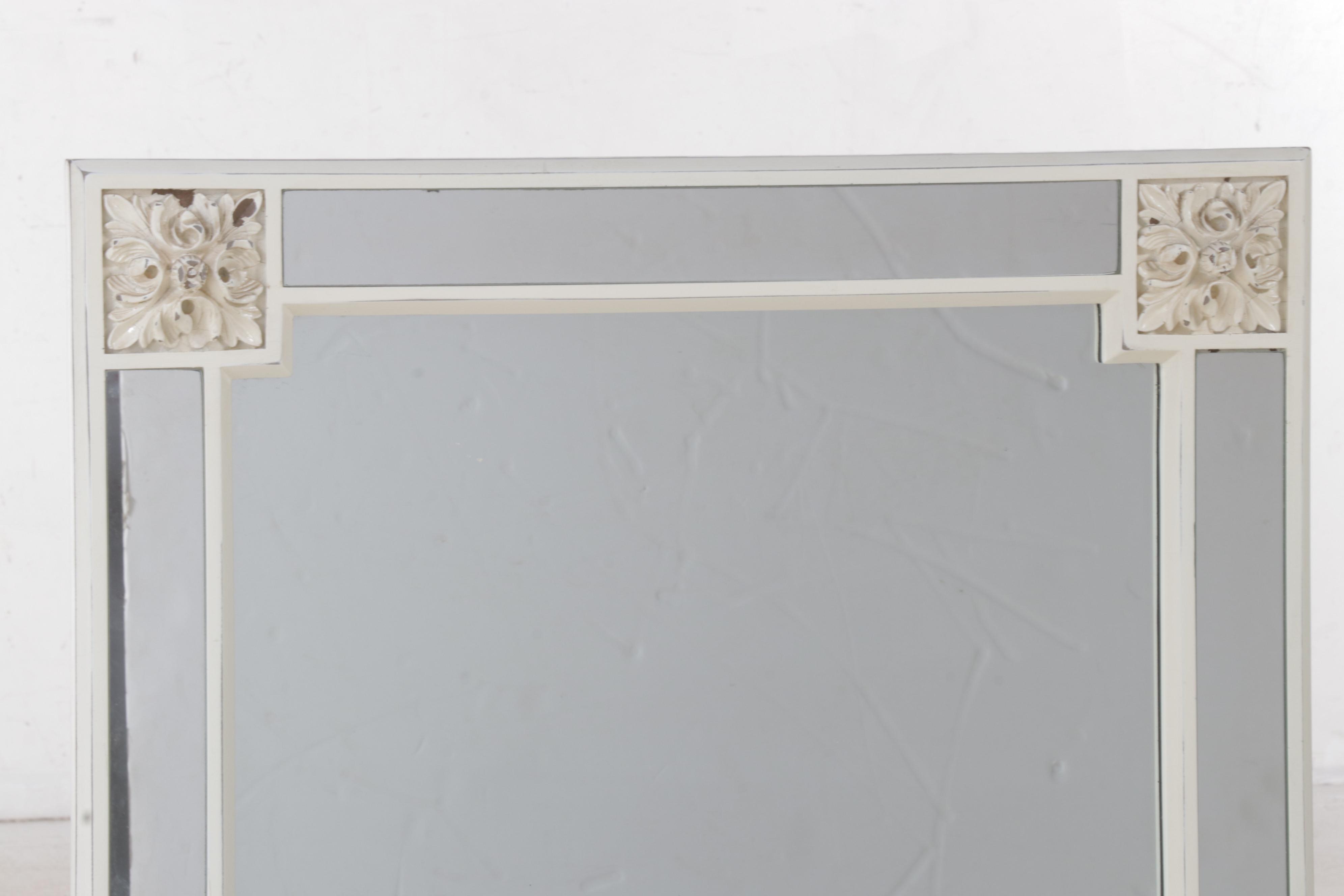 Gampel-Stoll Neoclassical Style Console Table and Wall Mirror, Late 20th Century