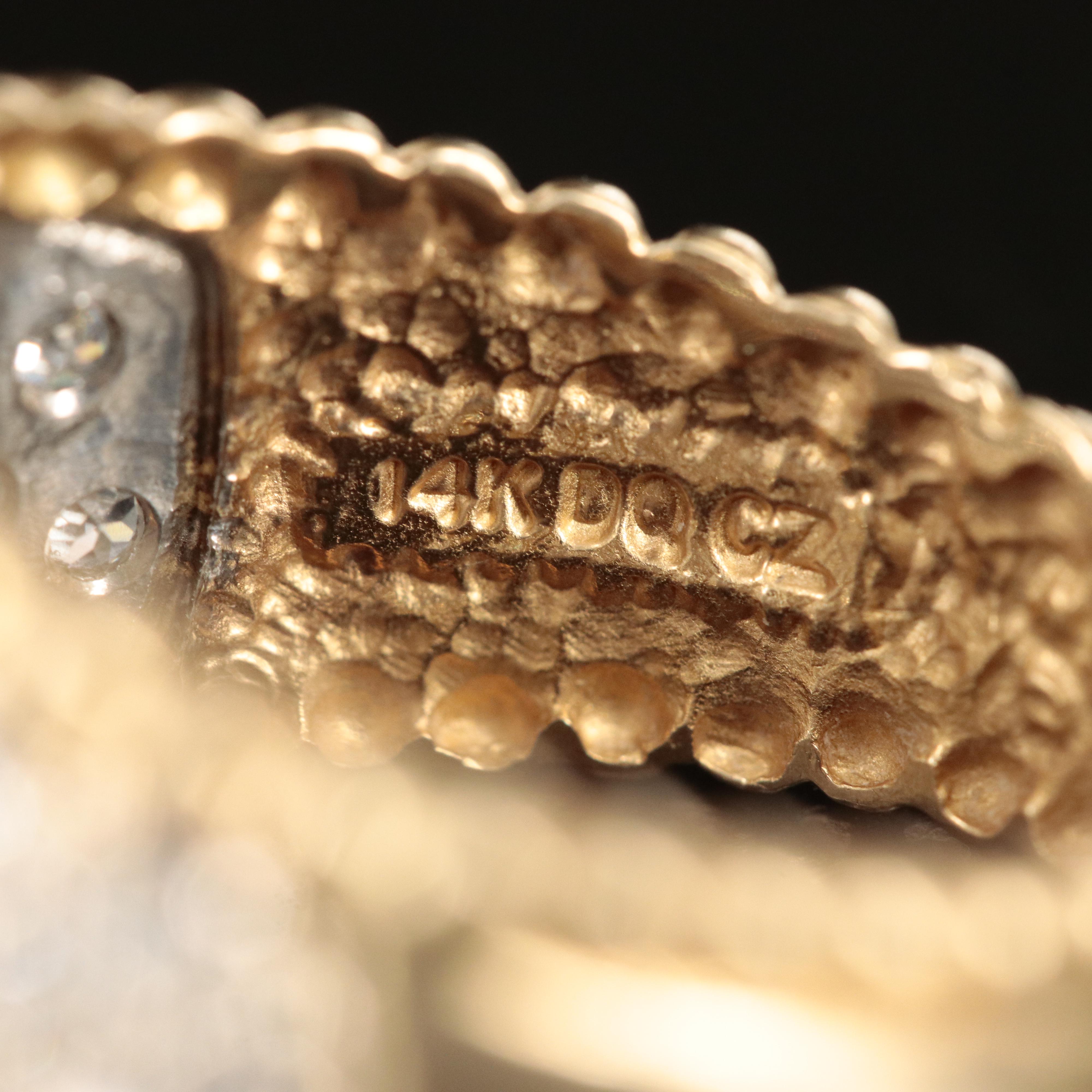 14K Cubic Zirconia Ring