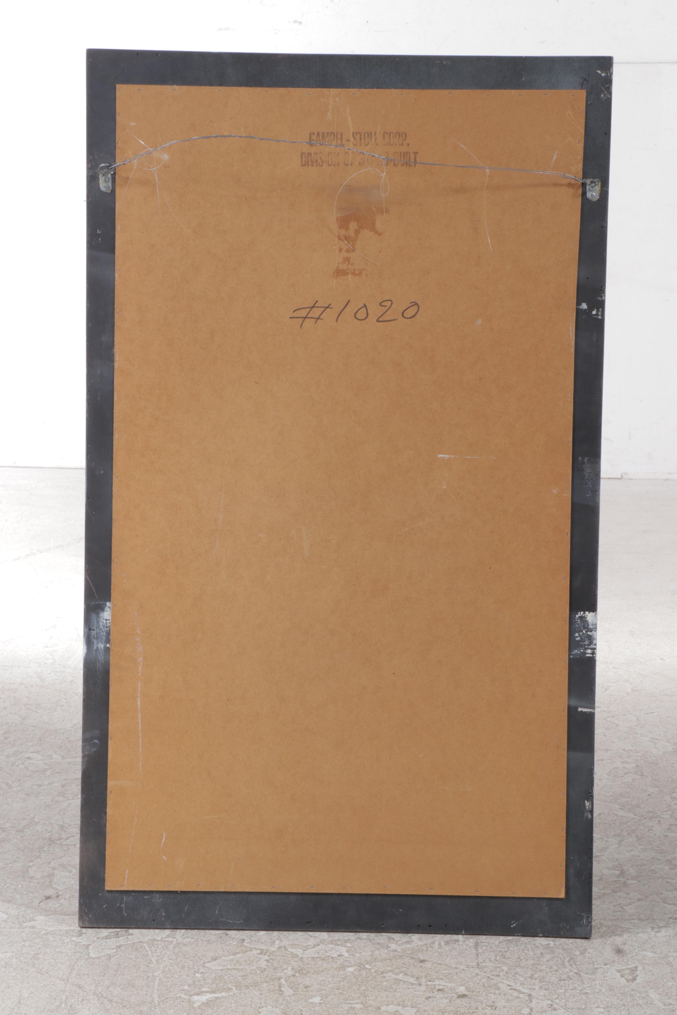 Gampel-Stoll Neoclassical Style Console Table and Wall Mirror, Late 20th Century