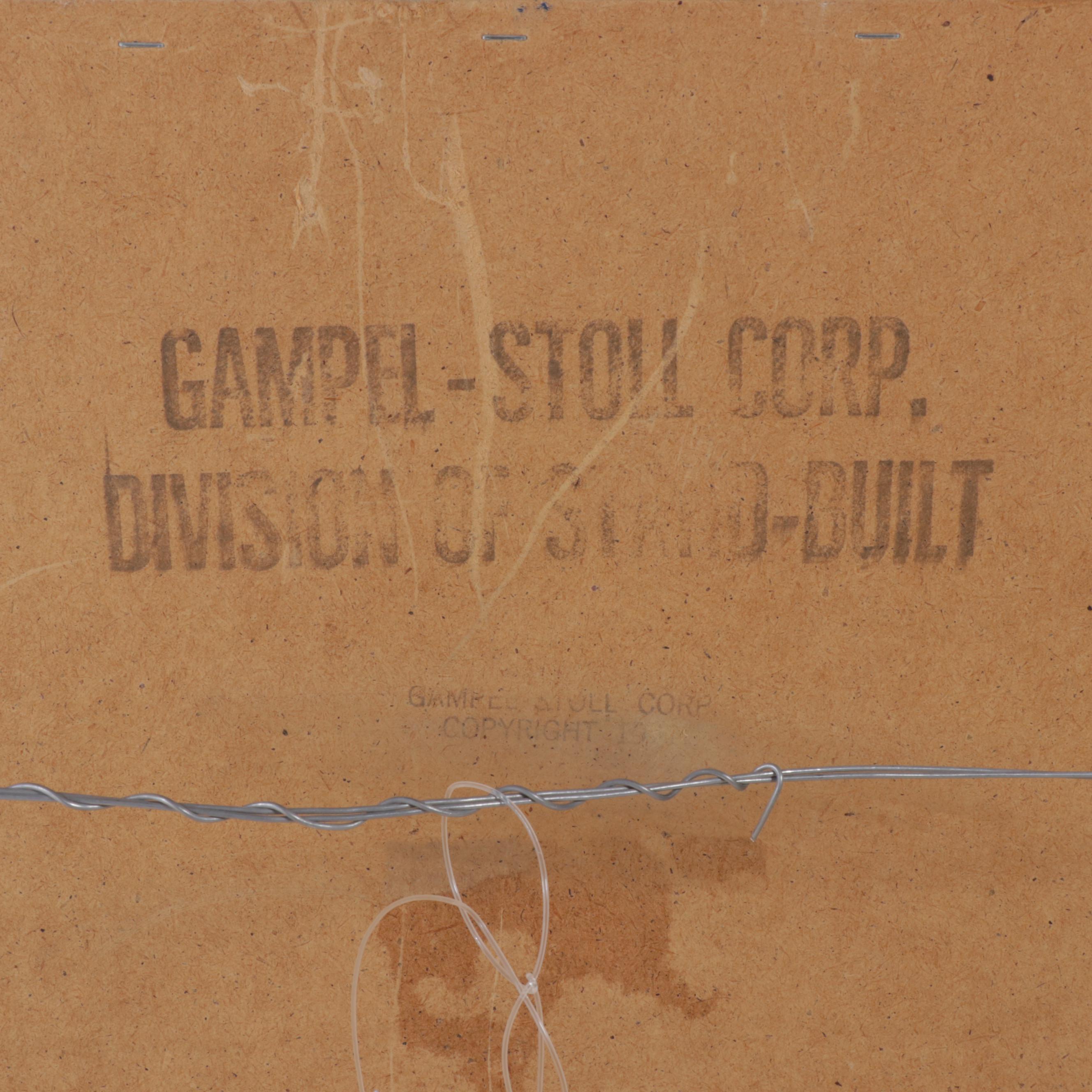 Gampel-Stoll Neoclassical Style Console Table and Wall Mirror, Late 20th Century