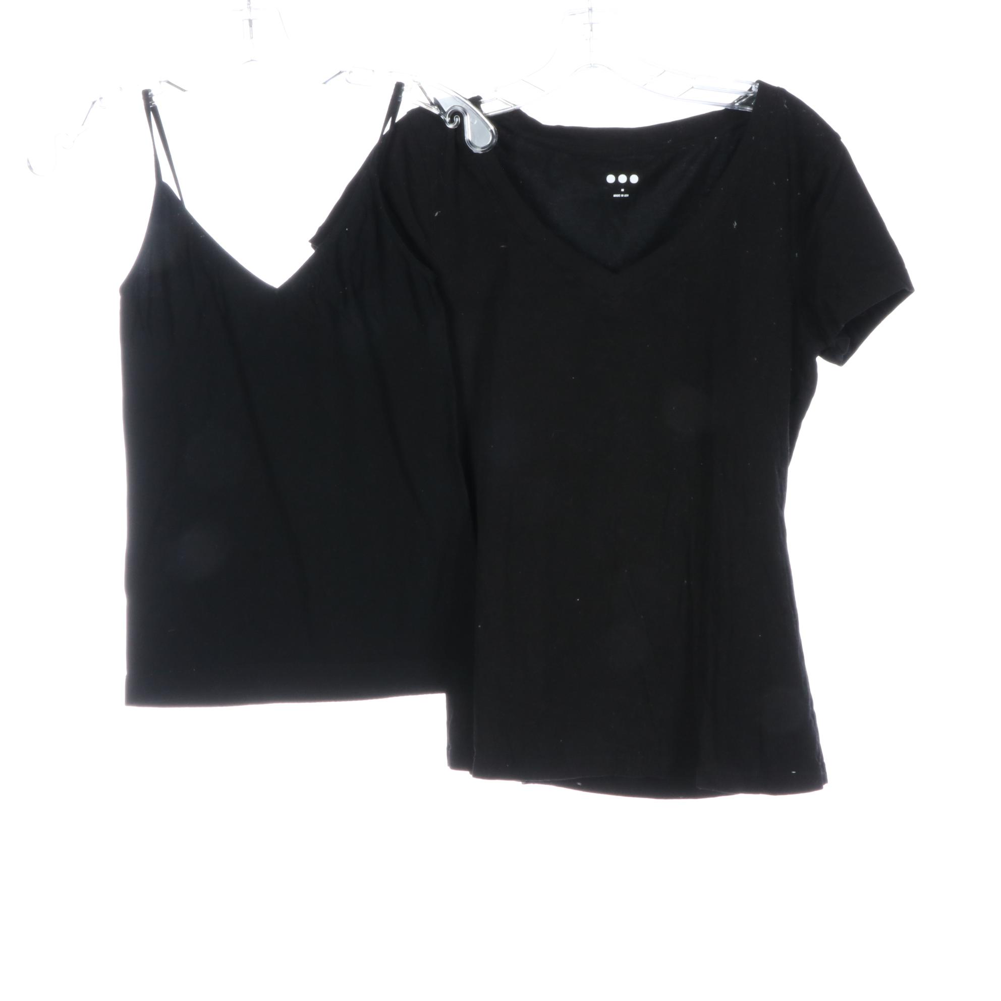 Logo Lori Goldstein Tanks, Three Dots Tee, Dennis by Dennis Basso Pants and More