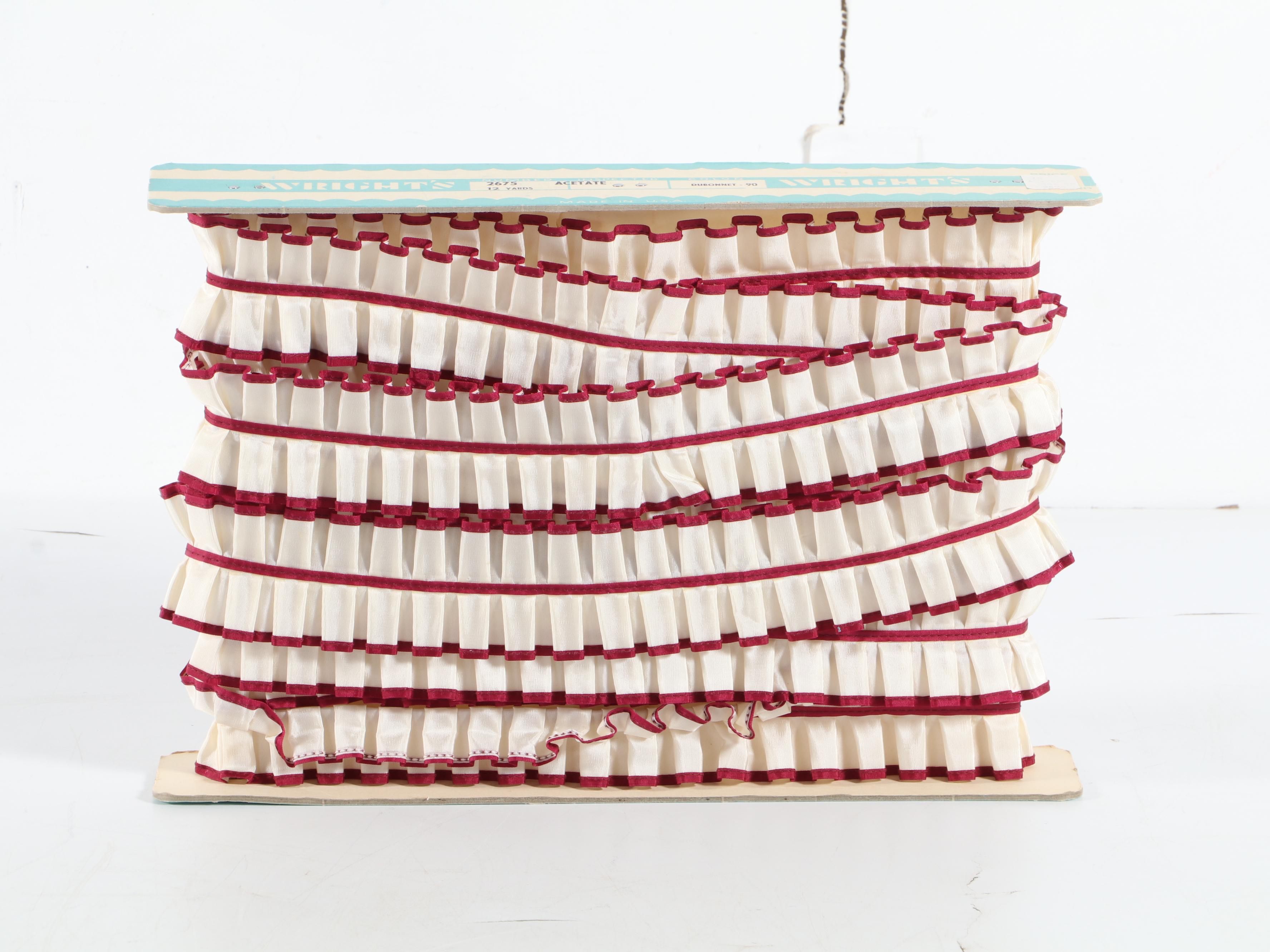 California Hand Prints Red Floral Tablecloth with Other Table Linens, Trim