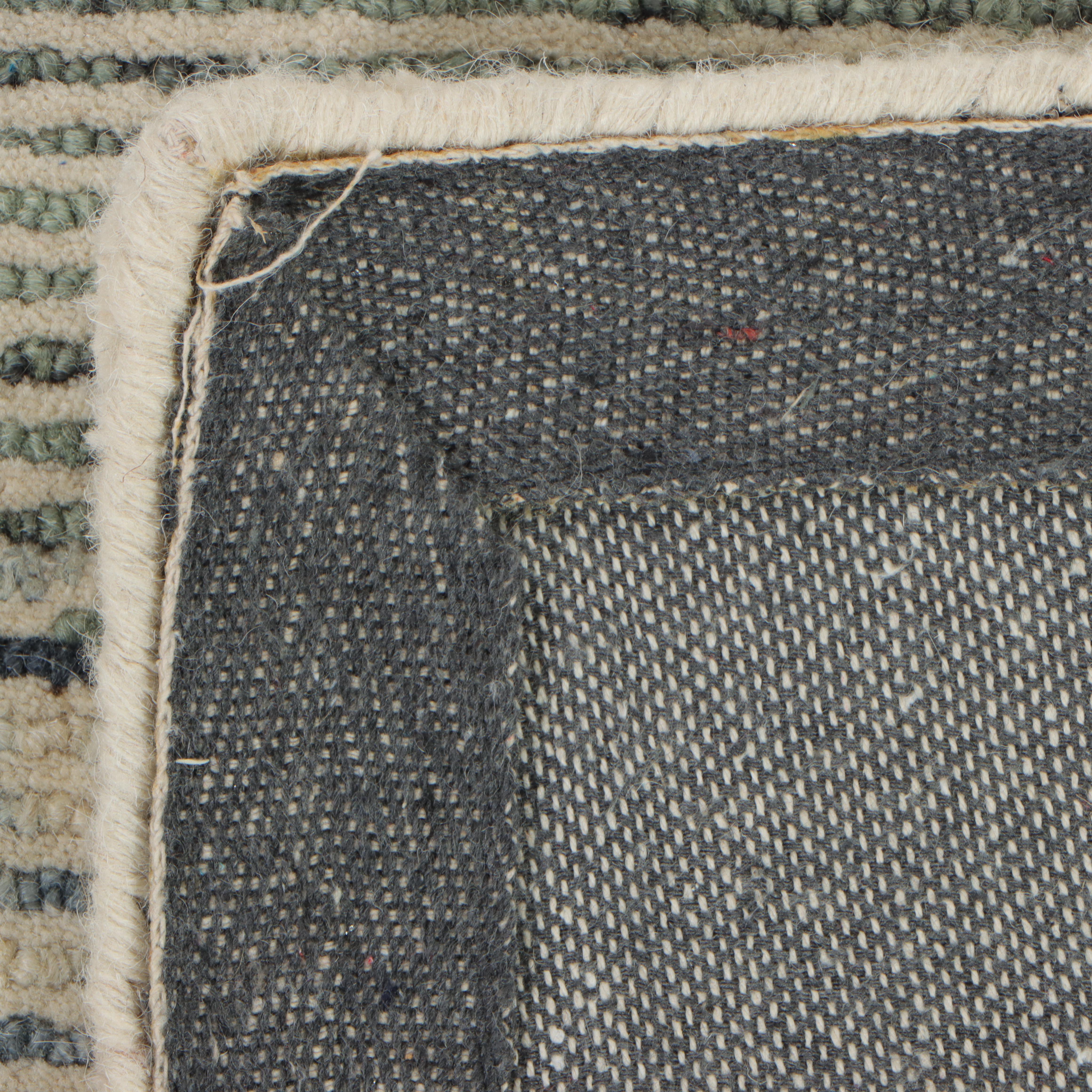 5'1 x 7'9 Hand-Tufted Indian Area Rug