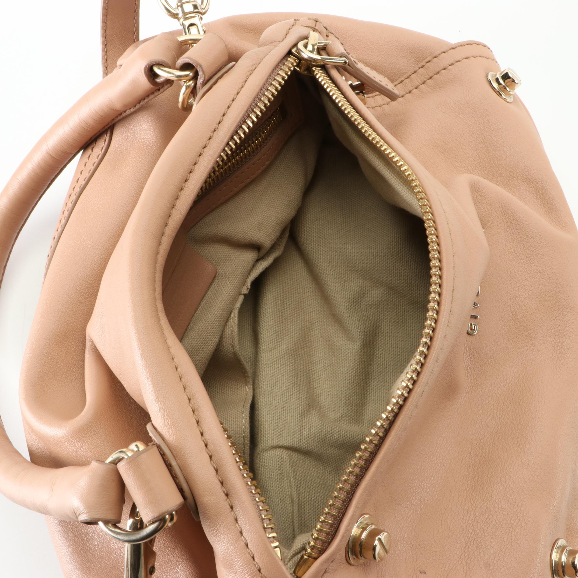 Givenchy Mini Pandora Bag in Grained Leather and Detachable Strap