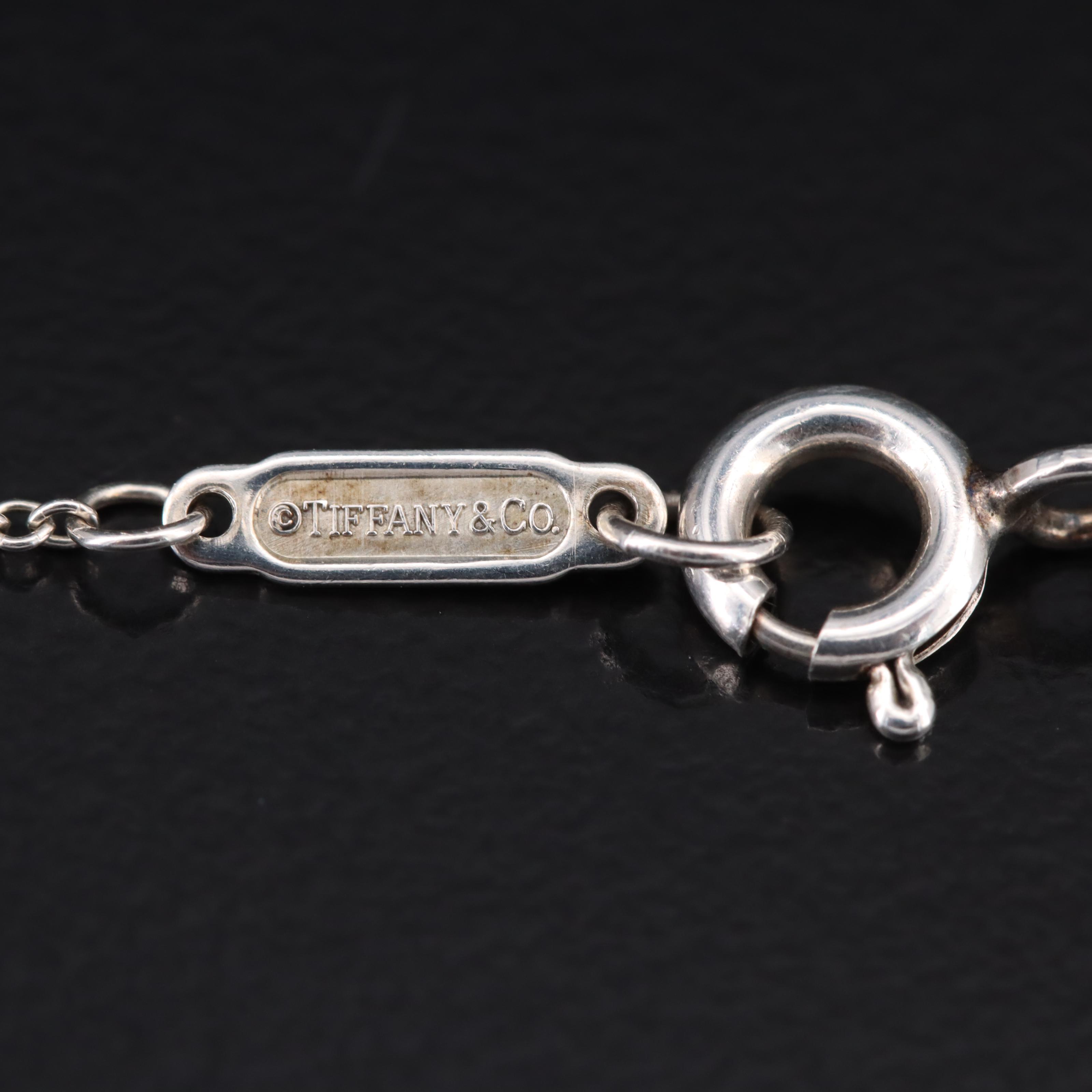 Tiffany & Co. "Love Knot" Sterling Necklace